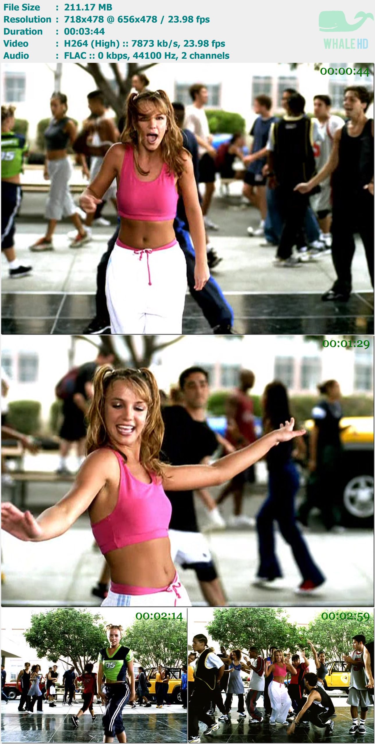 Britney Spears - ...Baby One More Time (Special Uncut Version) 1998 DVDRip 478p X264 - 211.17MB