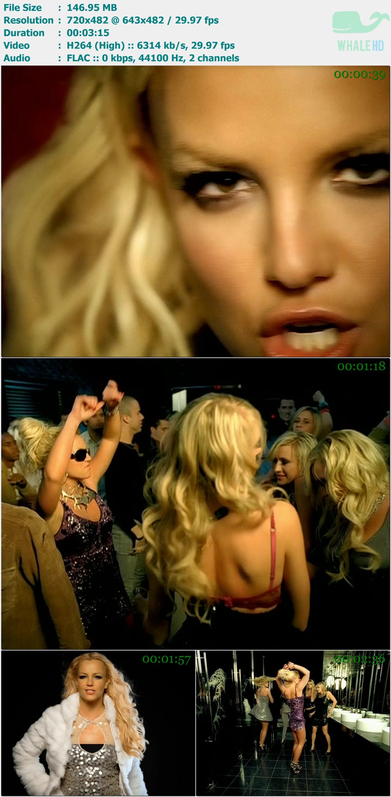 Britney Spears - Piece Of Me (International Version) 2007 MasterRip 482p X264 - 146.95MB