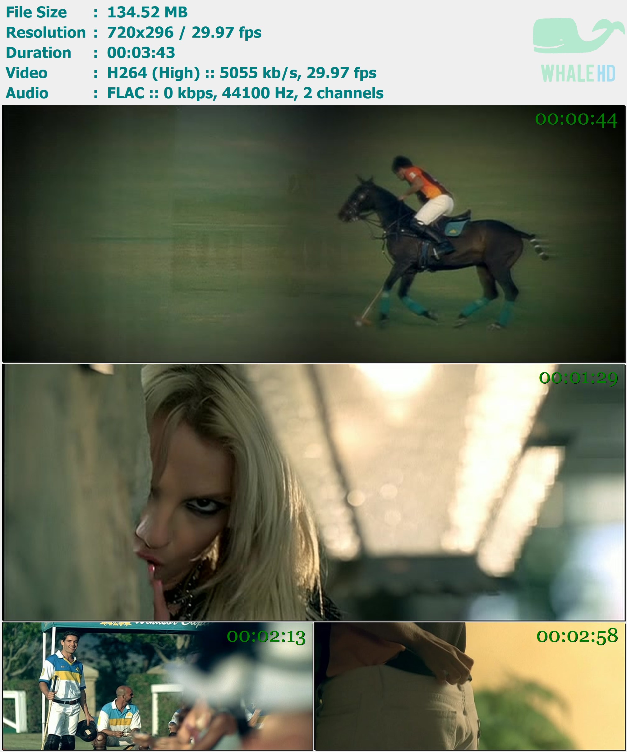 Britney Spears - Radar 2009 MasterRip 296p H264 - 134.52MB