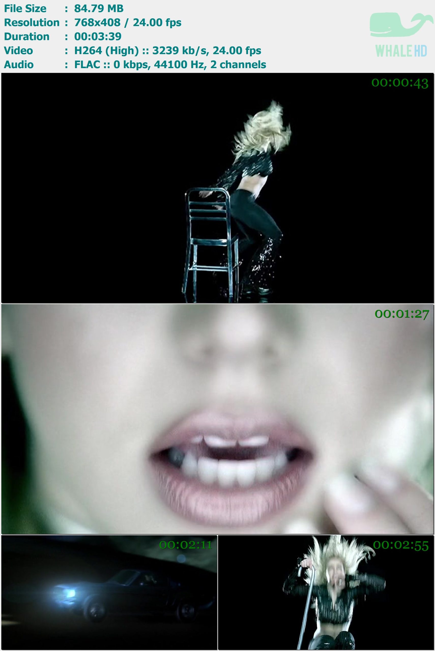 Britney Spears - Stronger (Director's Cut) 2000 WEB-DL 408p H264 - 84.79MB