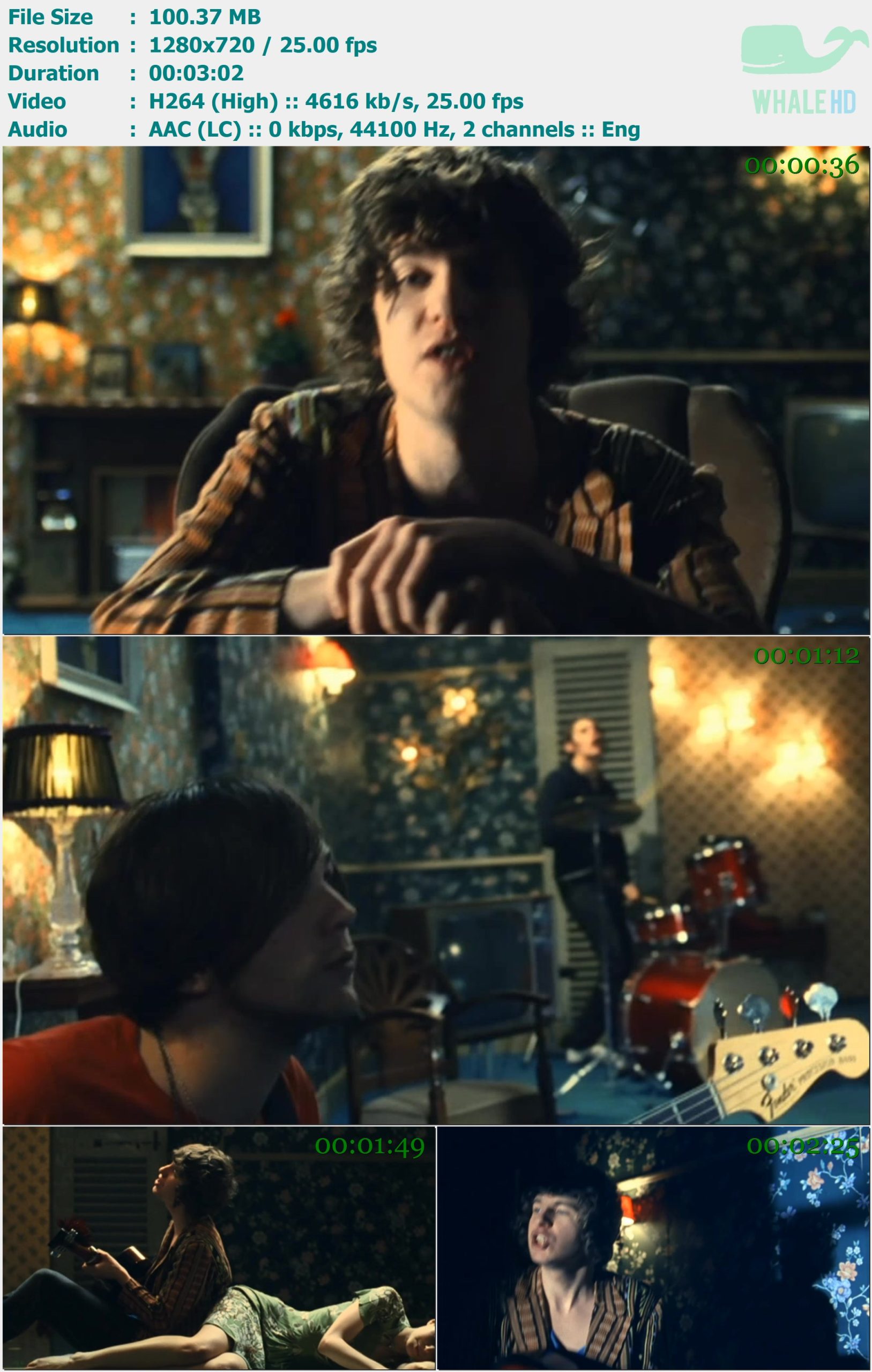 The Kooks - Shine On 2005 XBOX 720p H264 - 100.37MB