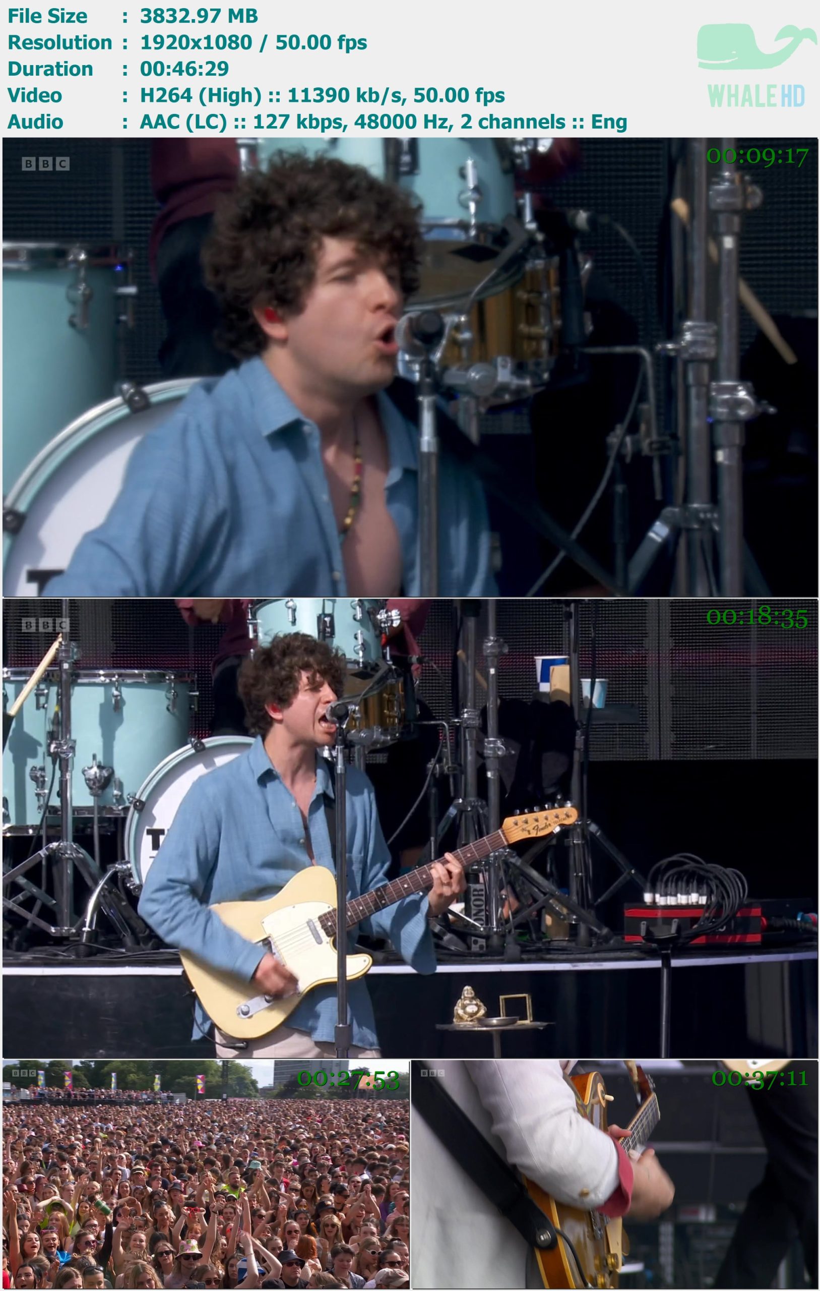 The Kooks - TRNSMT 2023 WEB-DL 1080p H264 - 3.74GB