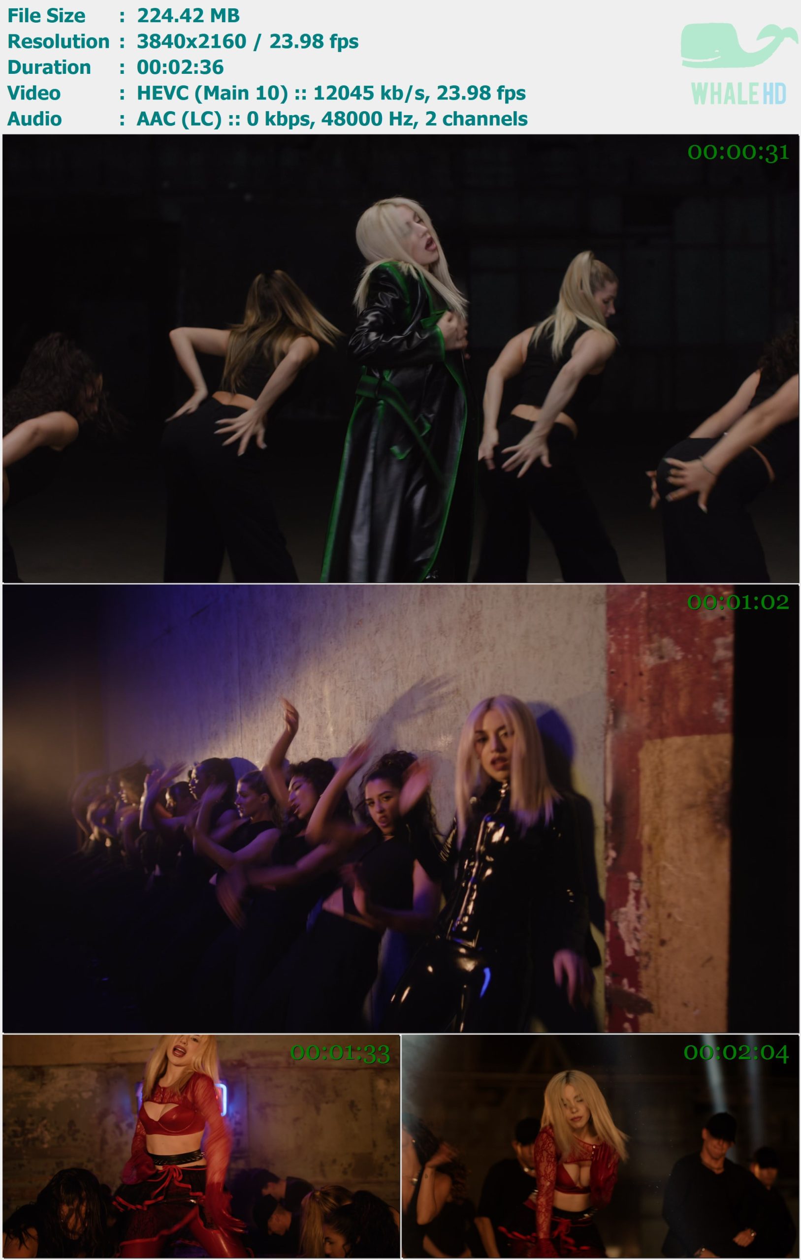 Ava Max - My Oh My 2024 AM 2160p H265 - 224.42MB