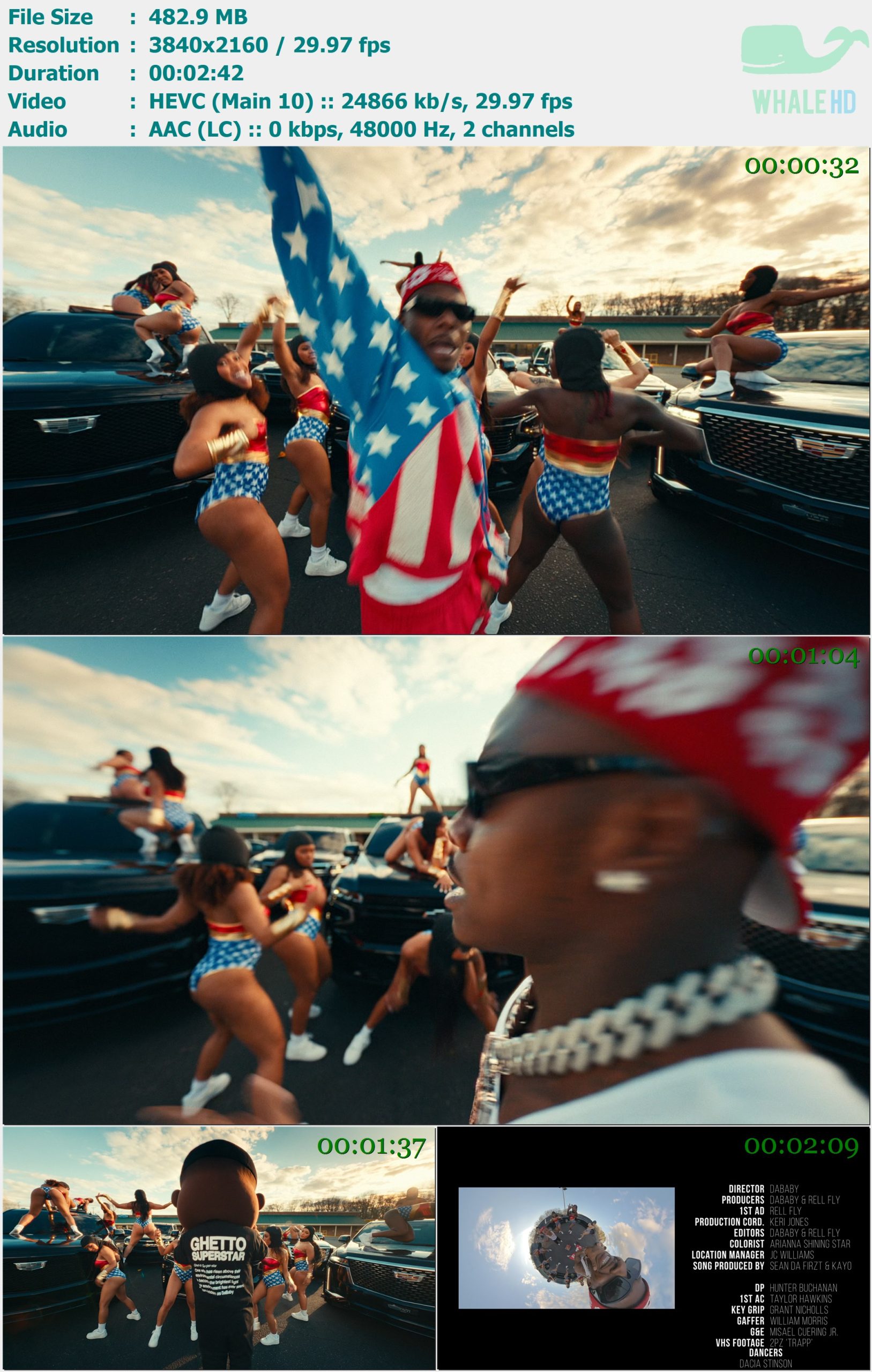 DaBaby - WONDER WOMAN 2024 AM 2160p H265 - 482.90MB