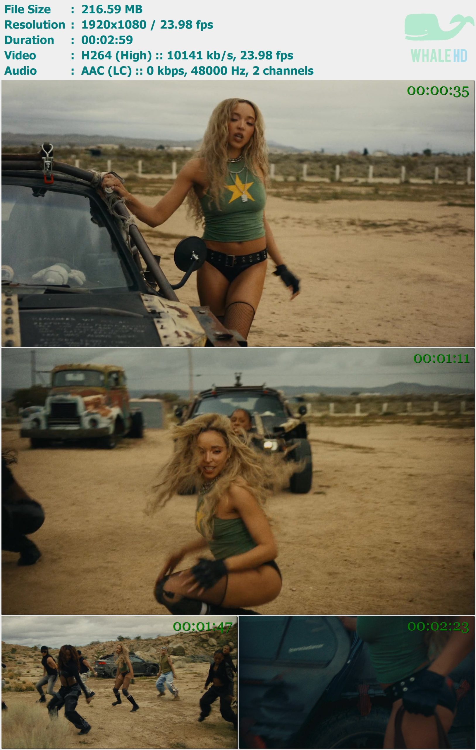 Tinashe - Nasty 2024 AM 1080p H264 - 216.59MB