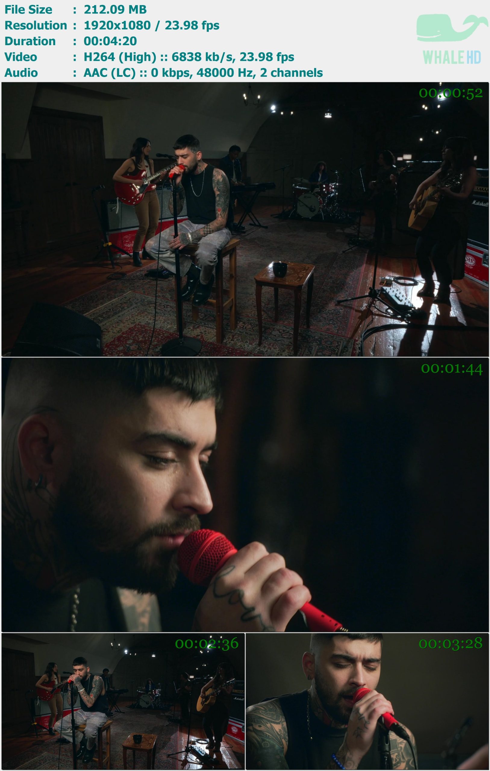 ZAYN - Alienated (Live Perfornance) 2024 AM 1080p H264 - 212.09MB