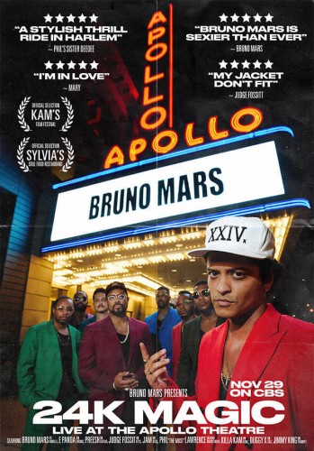 Bruno Mars - 24K Magic: Live At The Apollo 2017 BD蓝光原盘 1080p H264 - 5.51GB