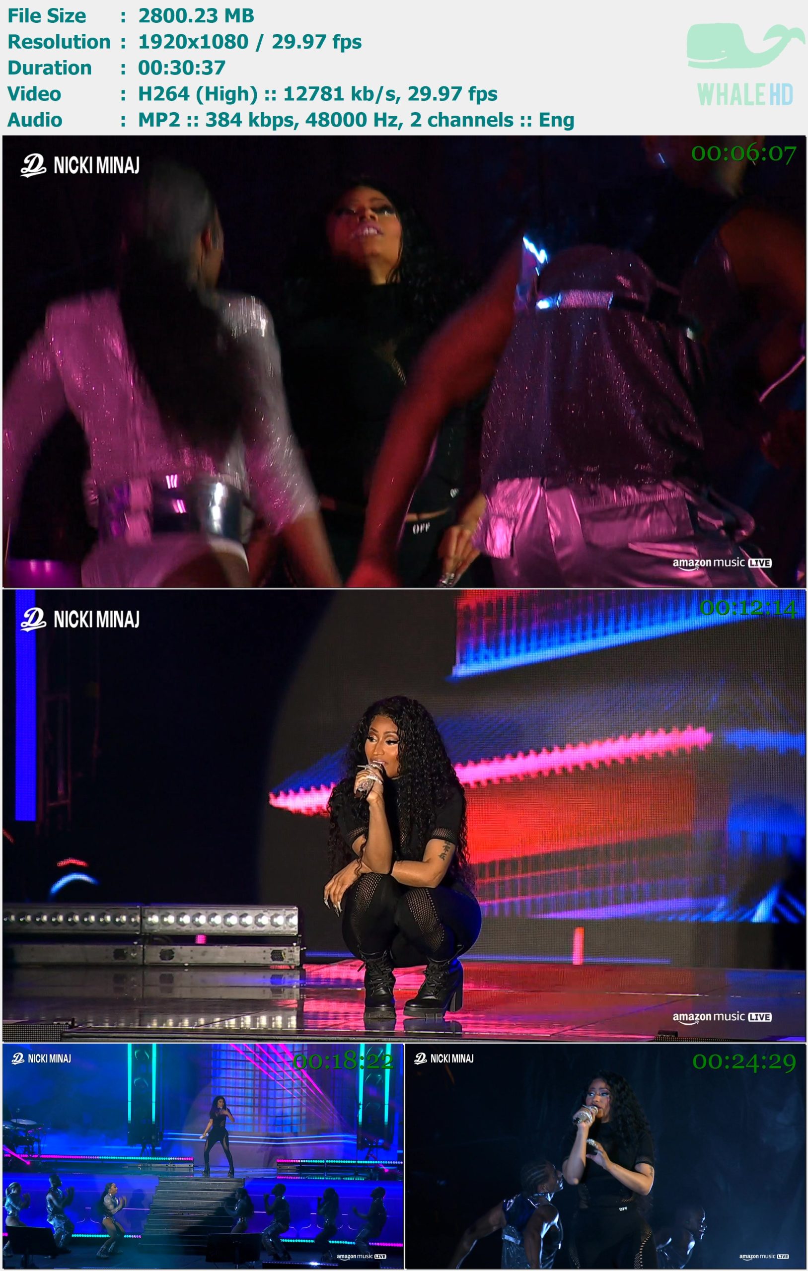 Nicki Minaj - Dreamville Music Festival 2024 FEED 1080i H264 TrollHD - 2.73GB