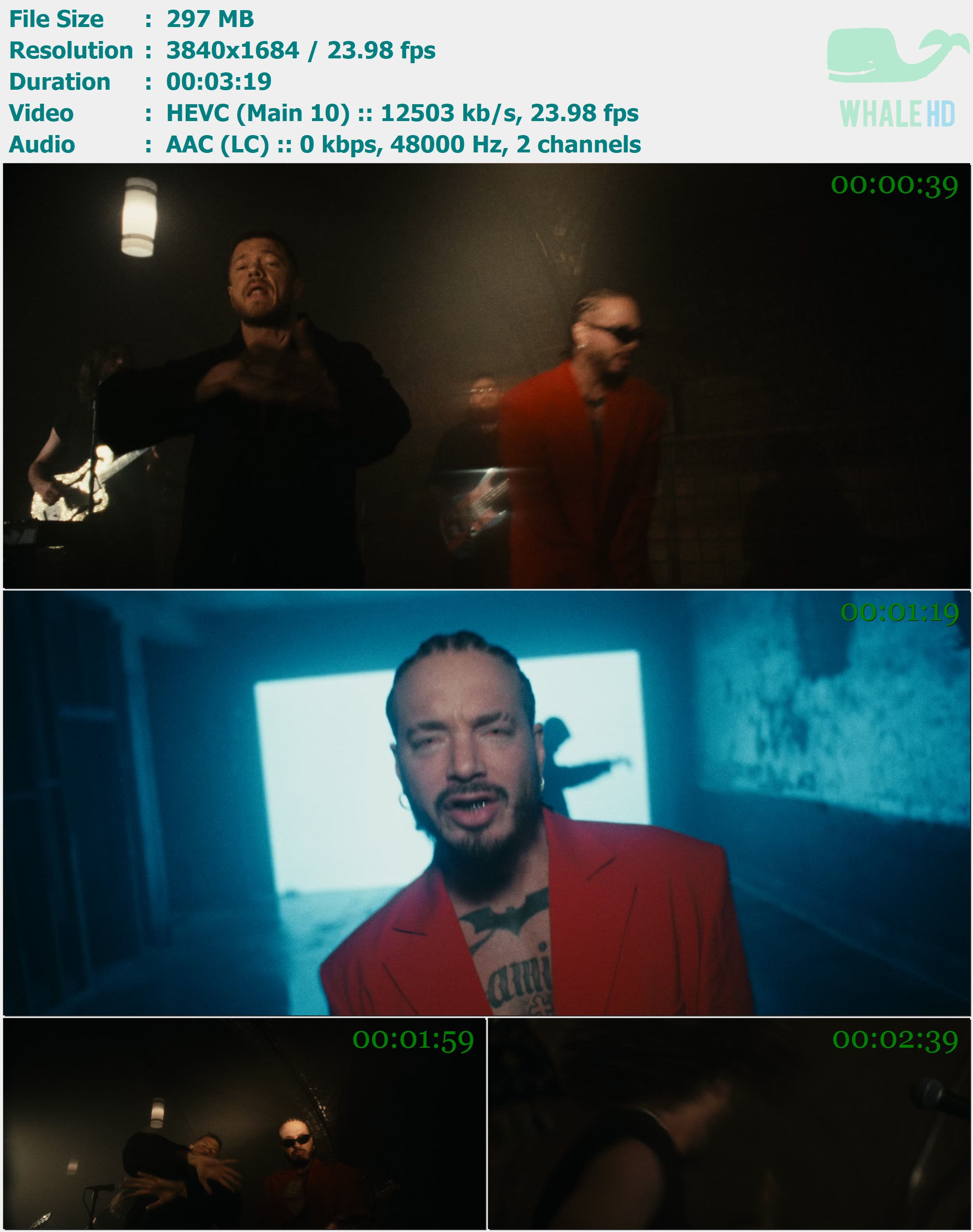 Imagine Dragons & J Balvin - Eyes Closed 2024 AM 1684p H265 - 297.00MB