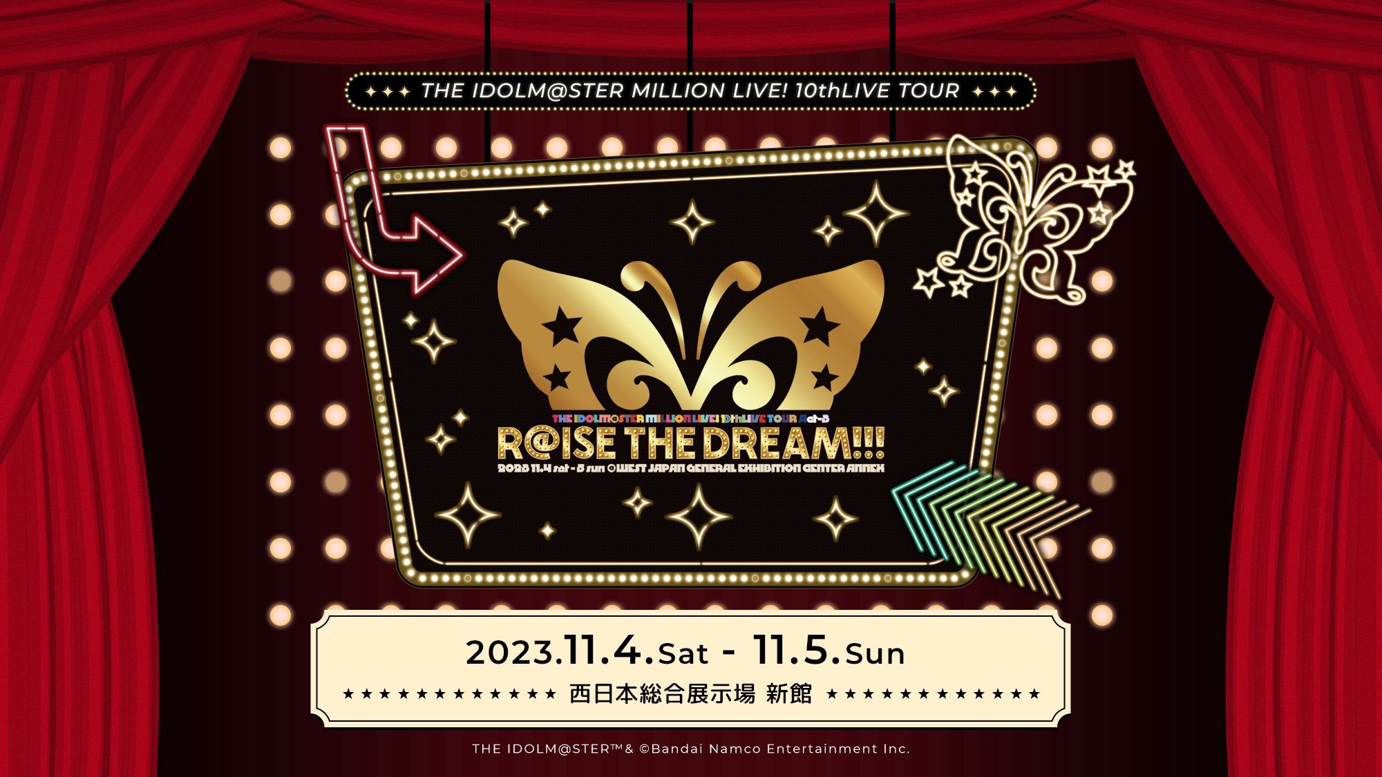 THE IDOLM@STER MILLION LIVE! 10thLIVE TOUR Act-3 R@ISE THE DREAM!!! 2023-11-04/11-05 WEB-DL 1080p H264 - 31GB