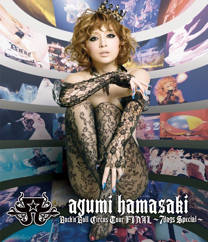 滨崎步 Ayumi Hamasaki - Rock'n'Roll Circus Tour FINAL 摇滚马戏团 2010 ~7Days Special~ 2011 中字 BD蓝光原盘+BDRip 1080p H264 - 66.32GB+27.56GB