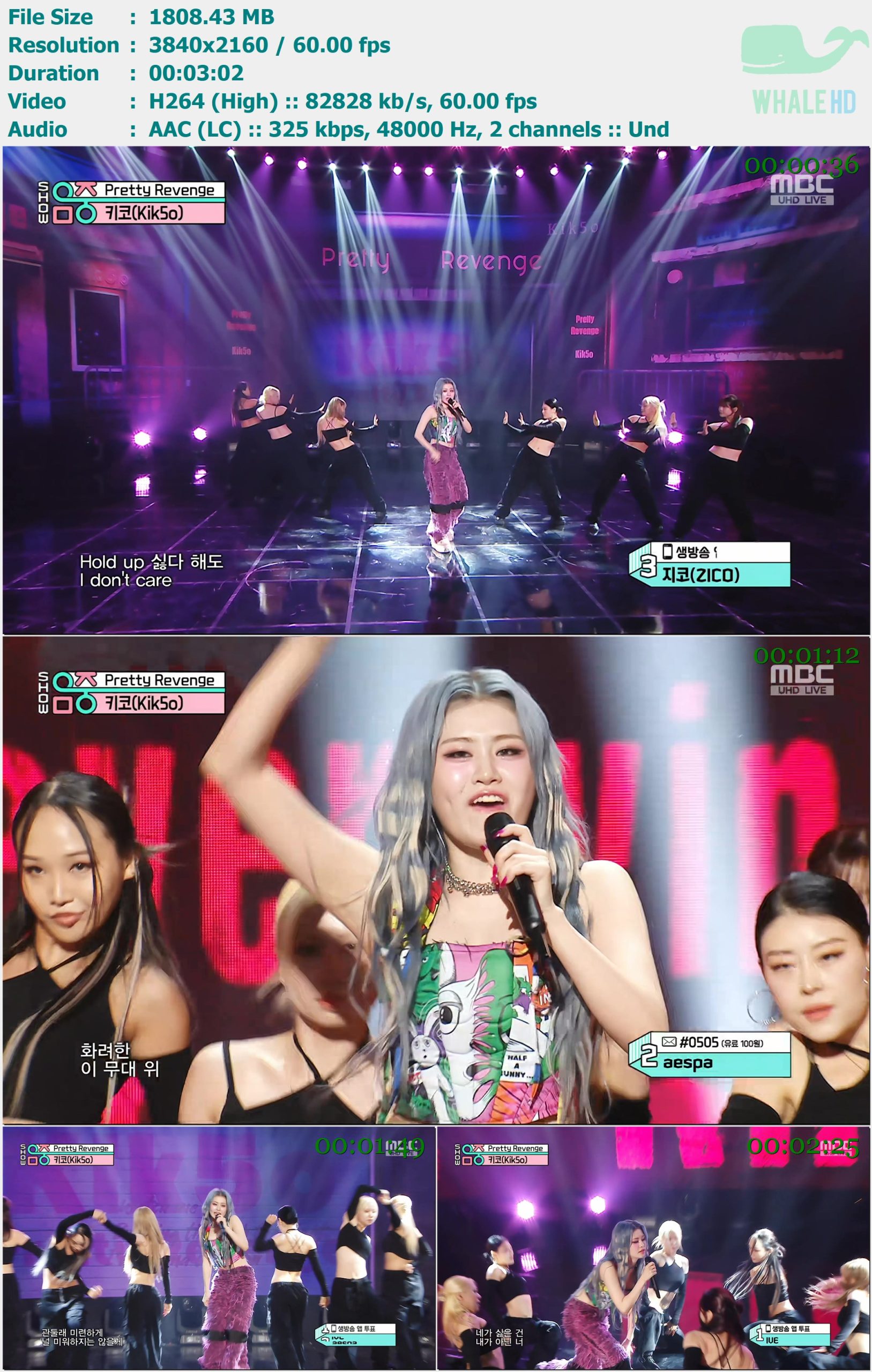 Kik5o - Pretty Revenge (Show Music Core 音乐中心 2024-05-25) HDTV 2160p H264 - 1.77GB