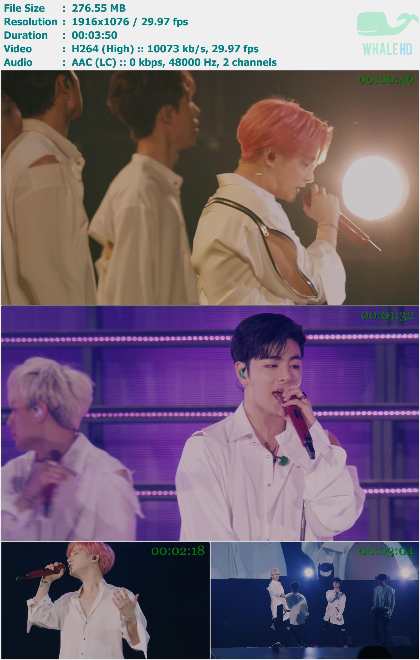 iKON - LOVE SCENARIO -JP Ver.- (iKON JAPAN TOUR 2018) 2019 AM 1076p H264 - 276.55MB