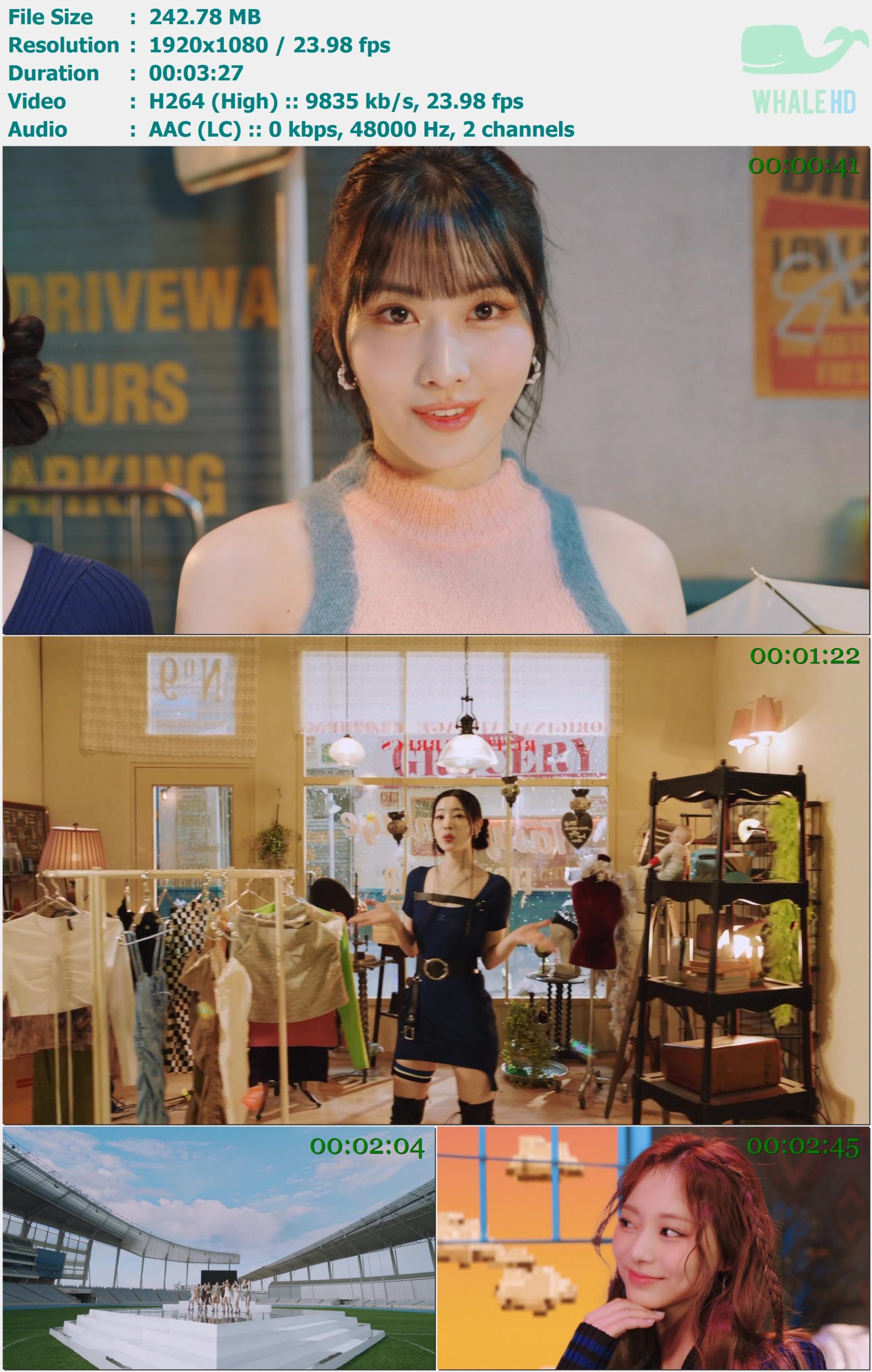 TWICE - Hare Hare 2023 AM 1080p H264 - 242.78MB