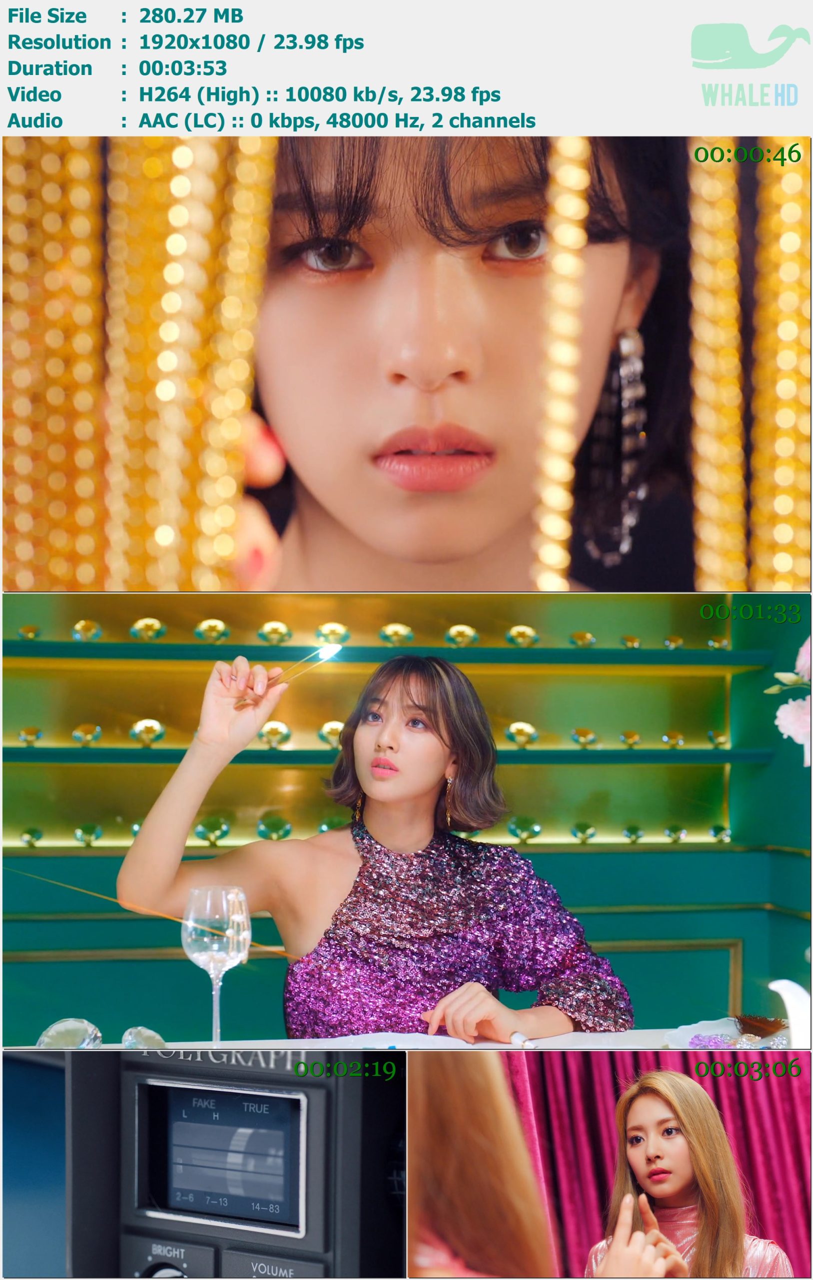 TWICE - Fake & True 2019 AM 1080p H264 - 280.27MB