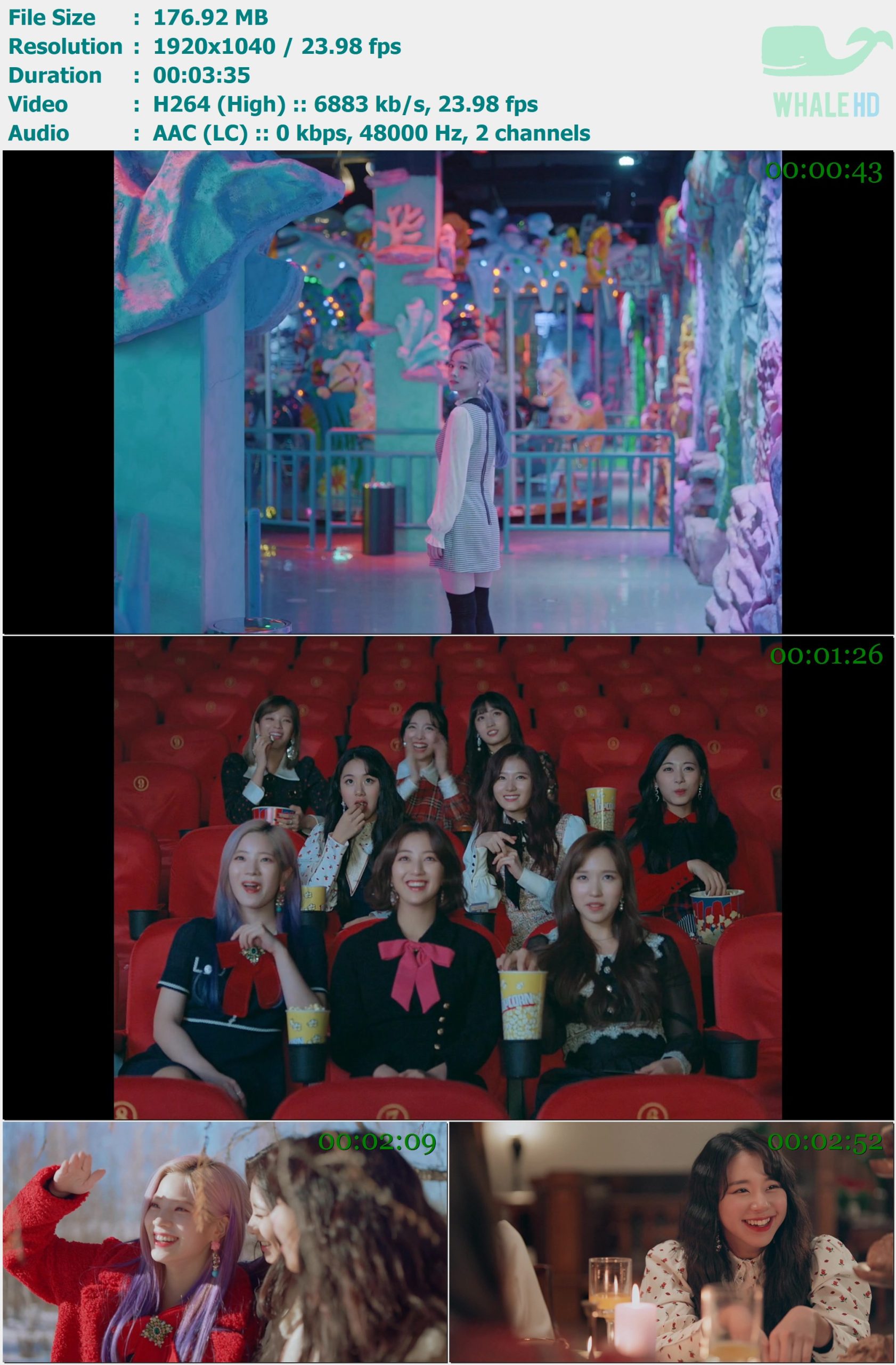 TWICE - The Best Thing I Ever Did 2018 AM 1040p H264 - 176.92MB