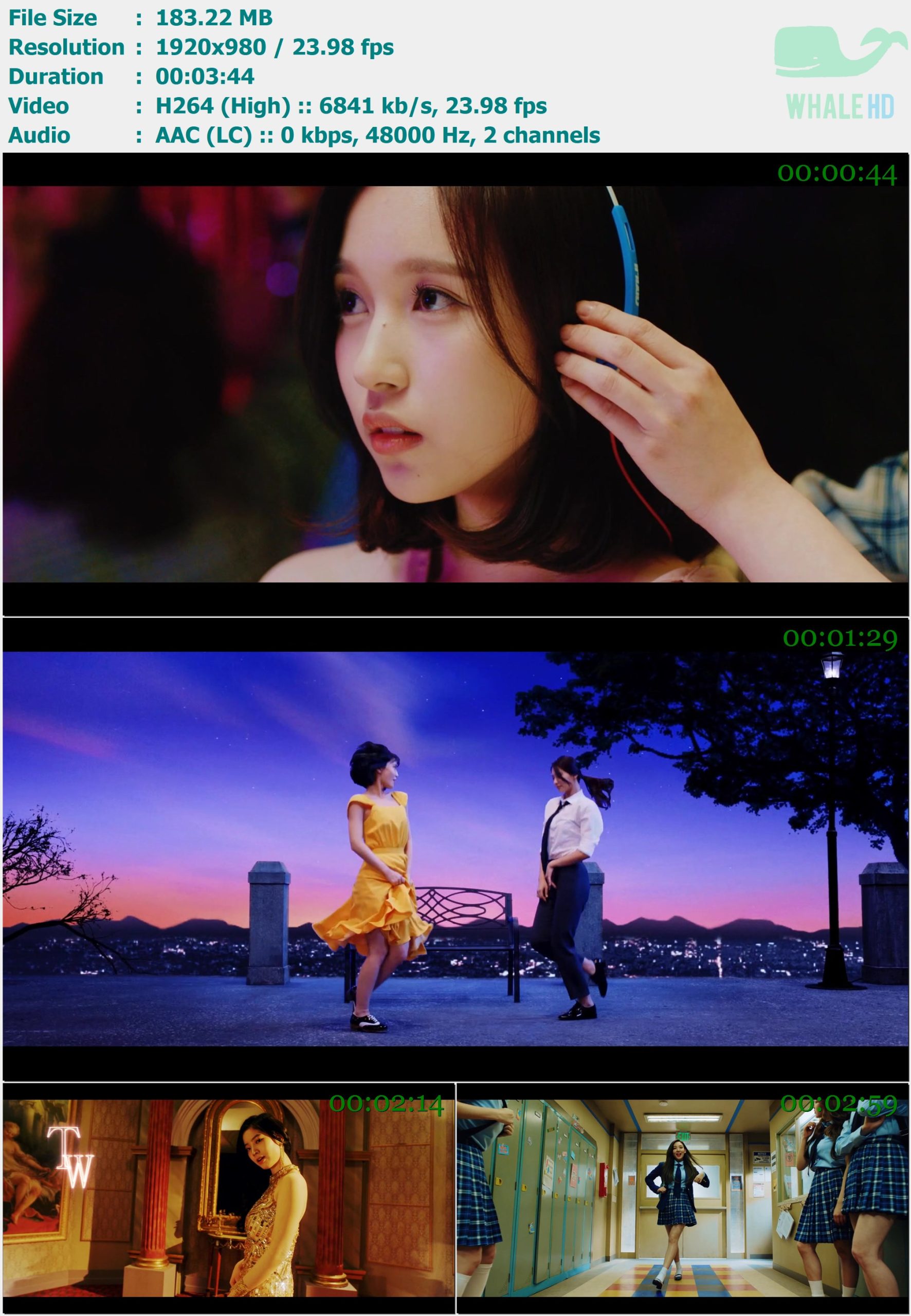 TWICE - What is Love? 2018 AM 980p H264 - 183.22MB