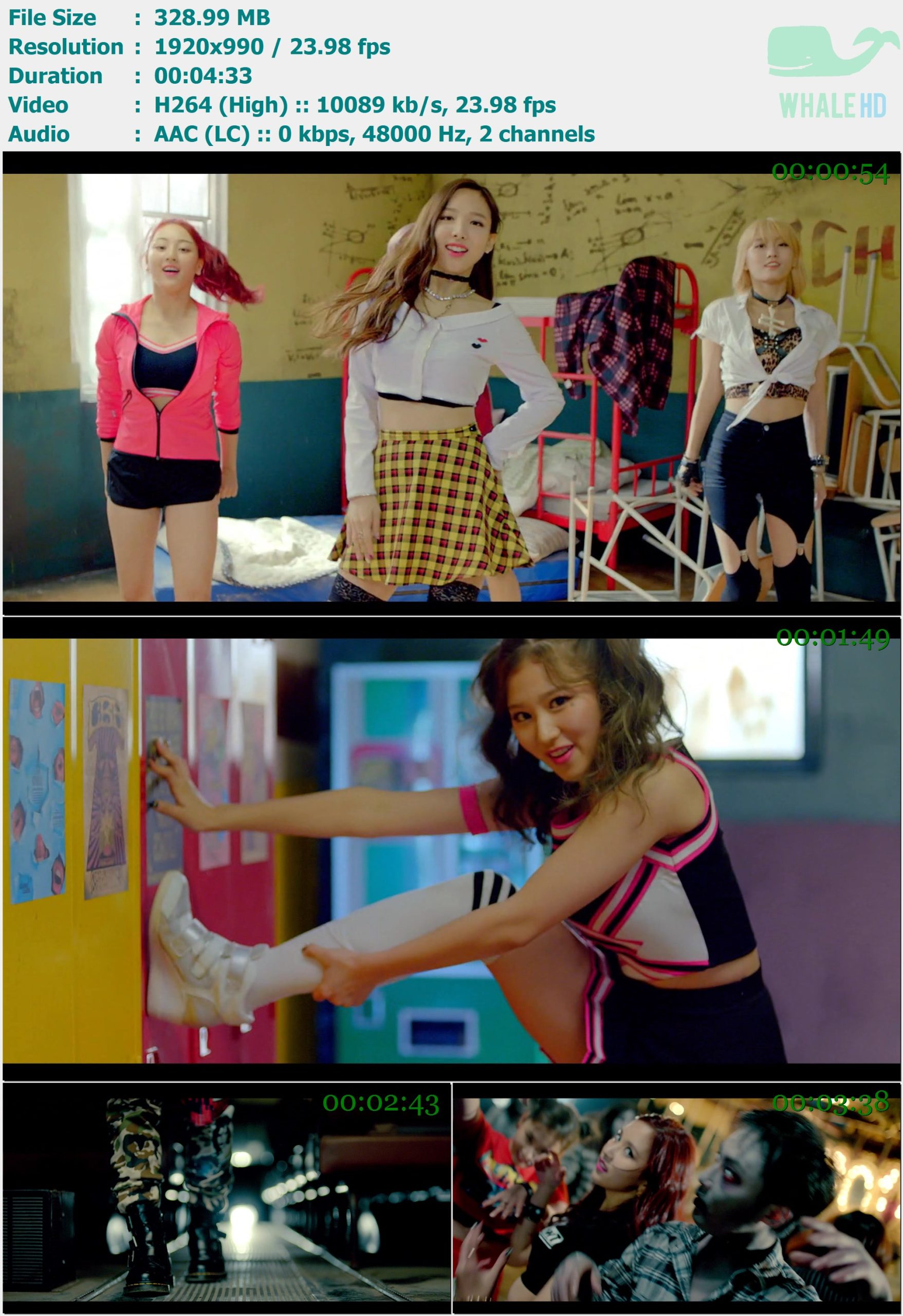 TWICE - Like OOH-AHH 2015 AM 990p H264 - 328.99MB