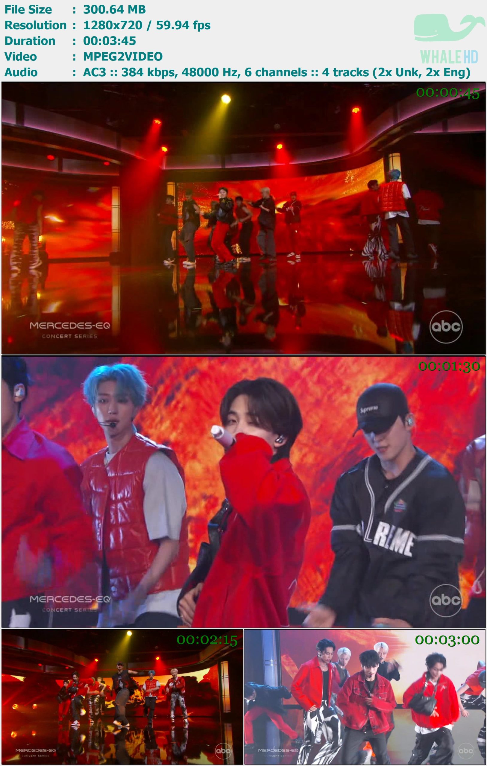 Seventeen - Hot (Live @ 𝐉𝐢𝐦𝐦𝐲 𝐊𝐢𝐦𝐦𝐞𝐥 𝐋𝐢𝐯𝐞! 2022) HDTV 720p MPEG2 - 300.64MB