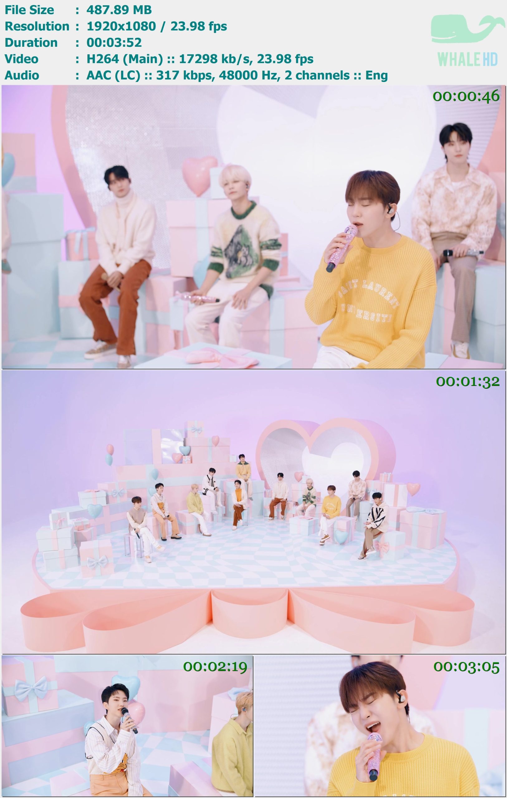 SEVENTEEN - Power of Love「あいのちから」パフォーマンス映像 (「オンラインクリスマスファンミーティング」ver.) 2023 MasterRip 1080p H264 - 487.89MB