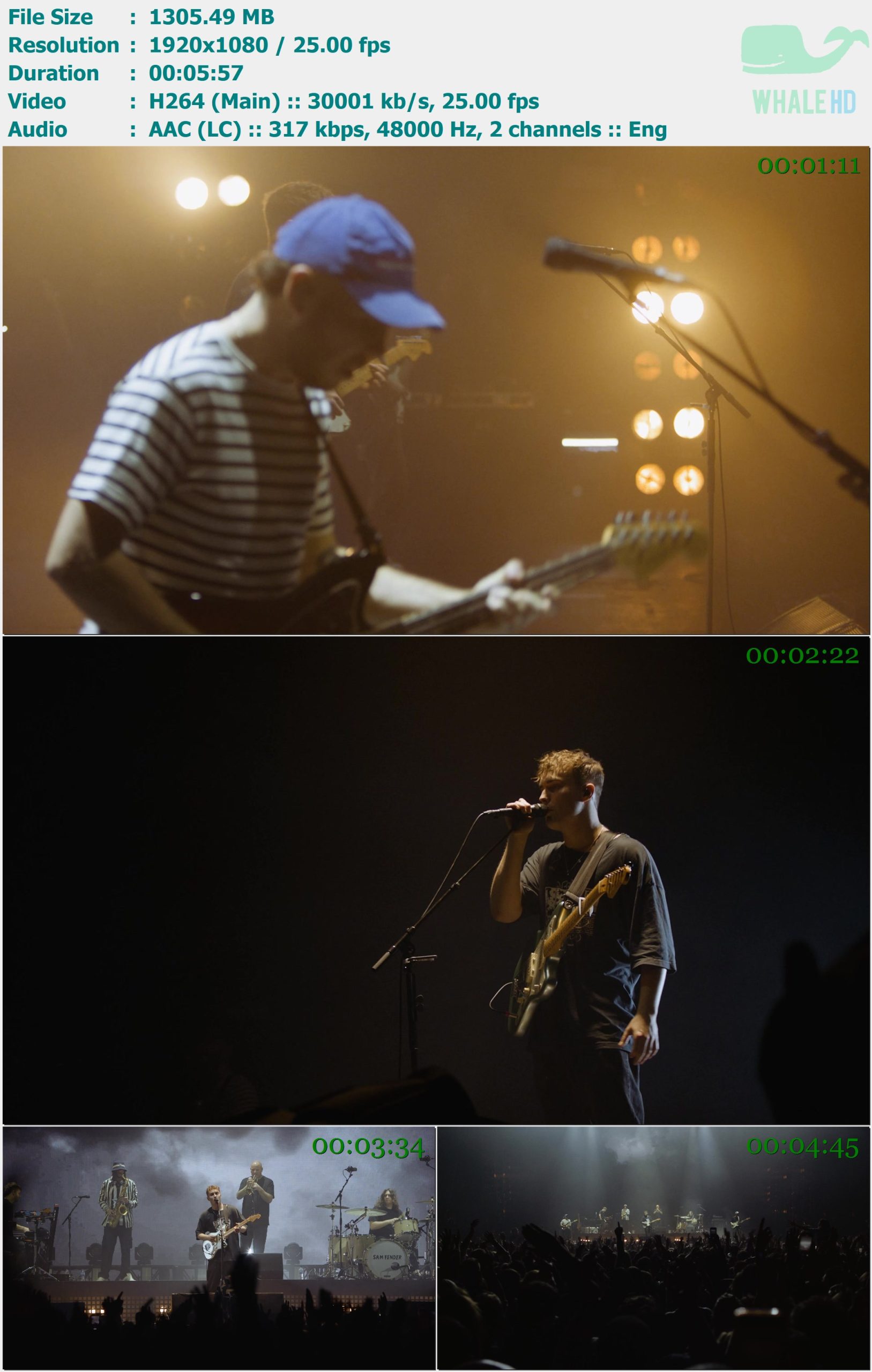 Sam Fender - Seventeen Going Under (Live At Alexandra Palace 2021) MasterRip 1080p H264 - 1.27GB