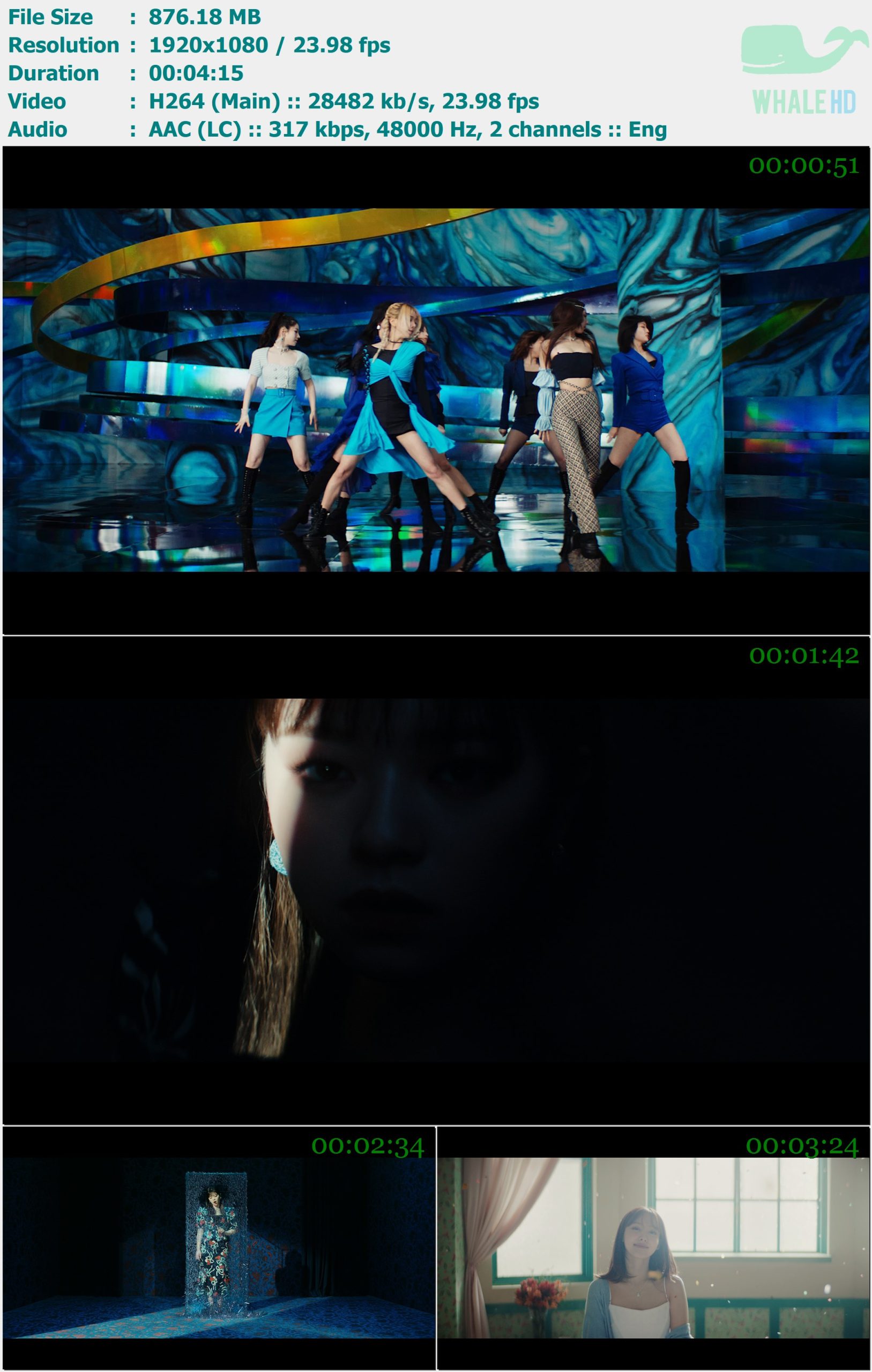 TWICE - Kura Kura 2021 Bugs! 1080p H264 - 876.18MB