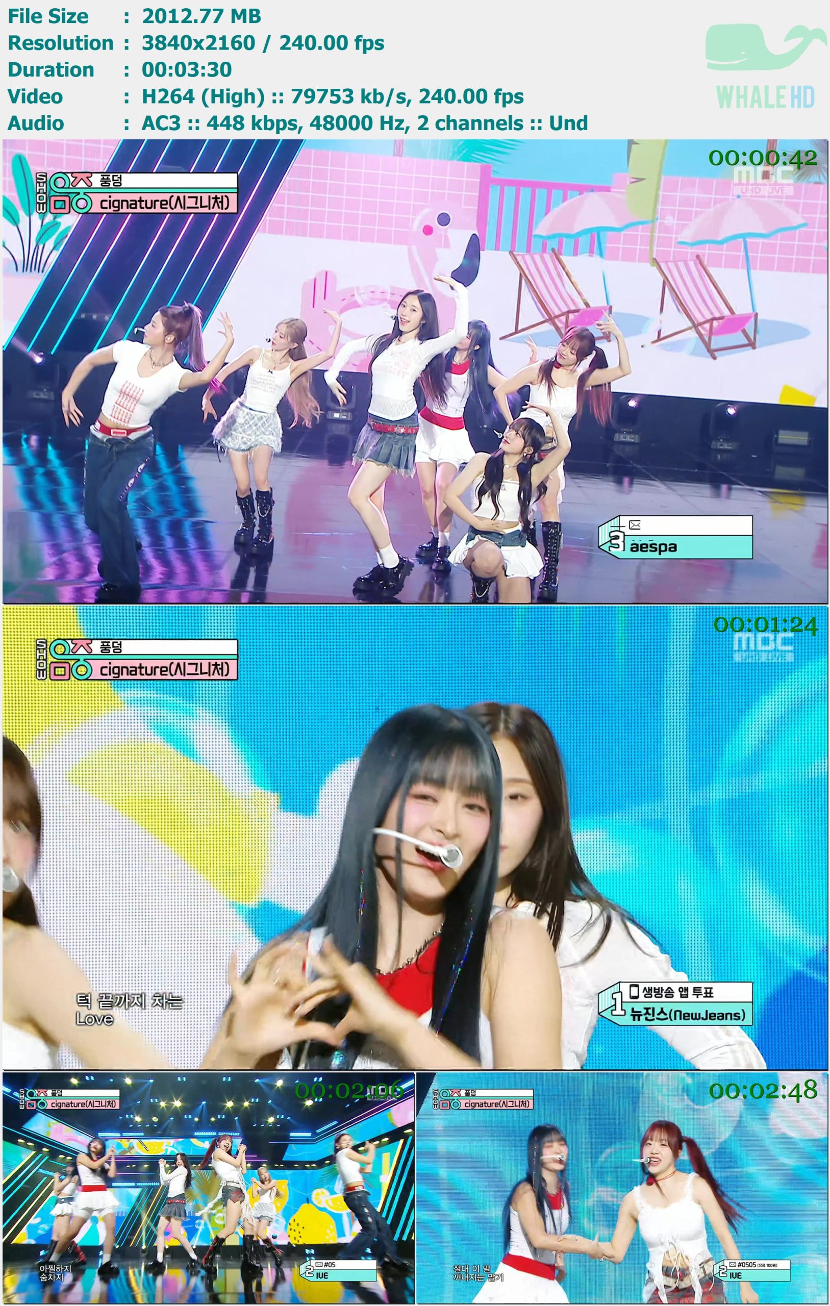 cignature - Poongdung (Show Music Core 音乐中心 2024-06-15) HDTV 2160p H264 - 1.97GB