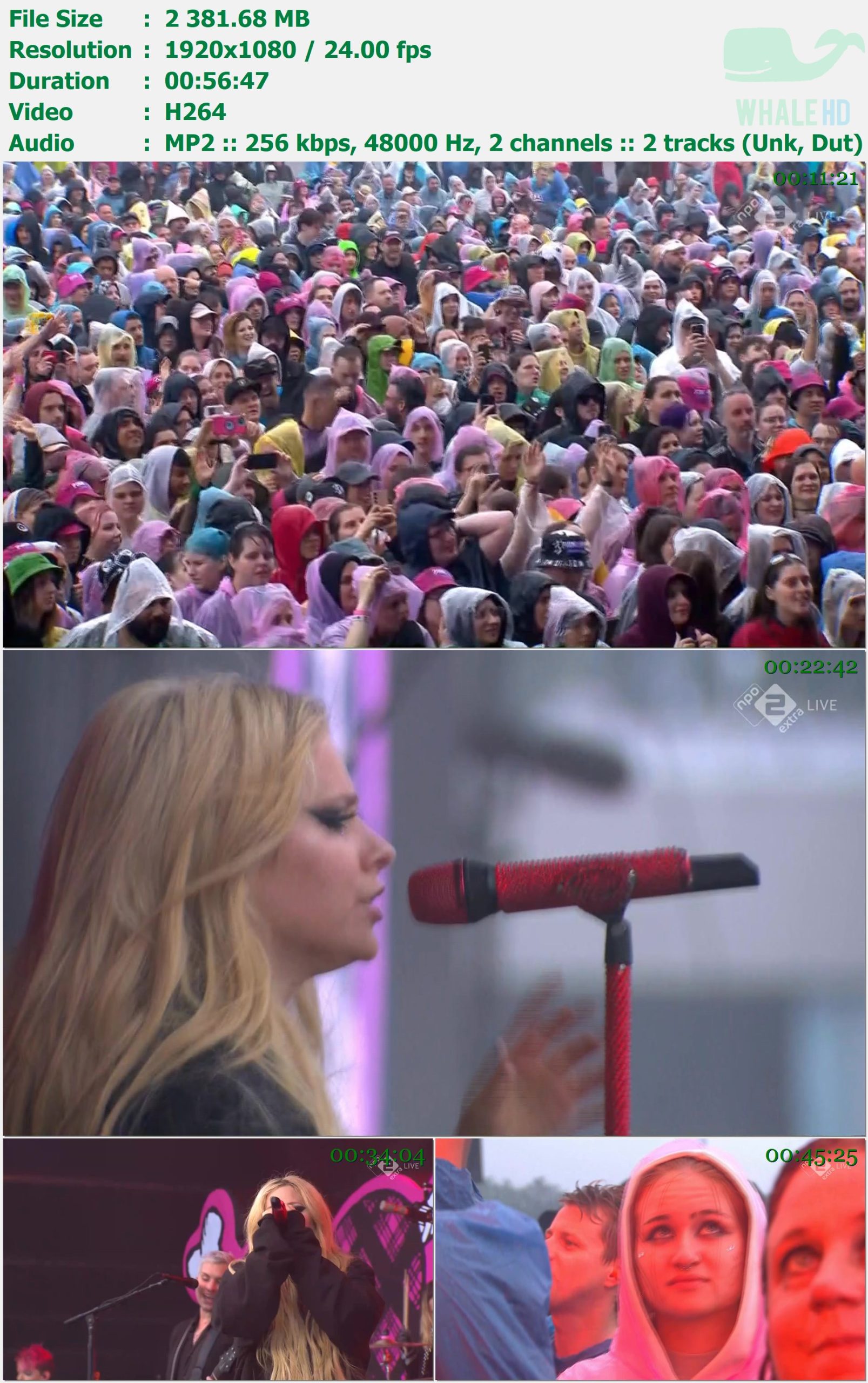 Avril Lavigne 艾薇儿 - Live @ Pinkpop 2024 HDTV 1080i H264 - 2.33GB