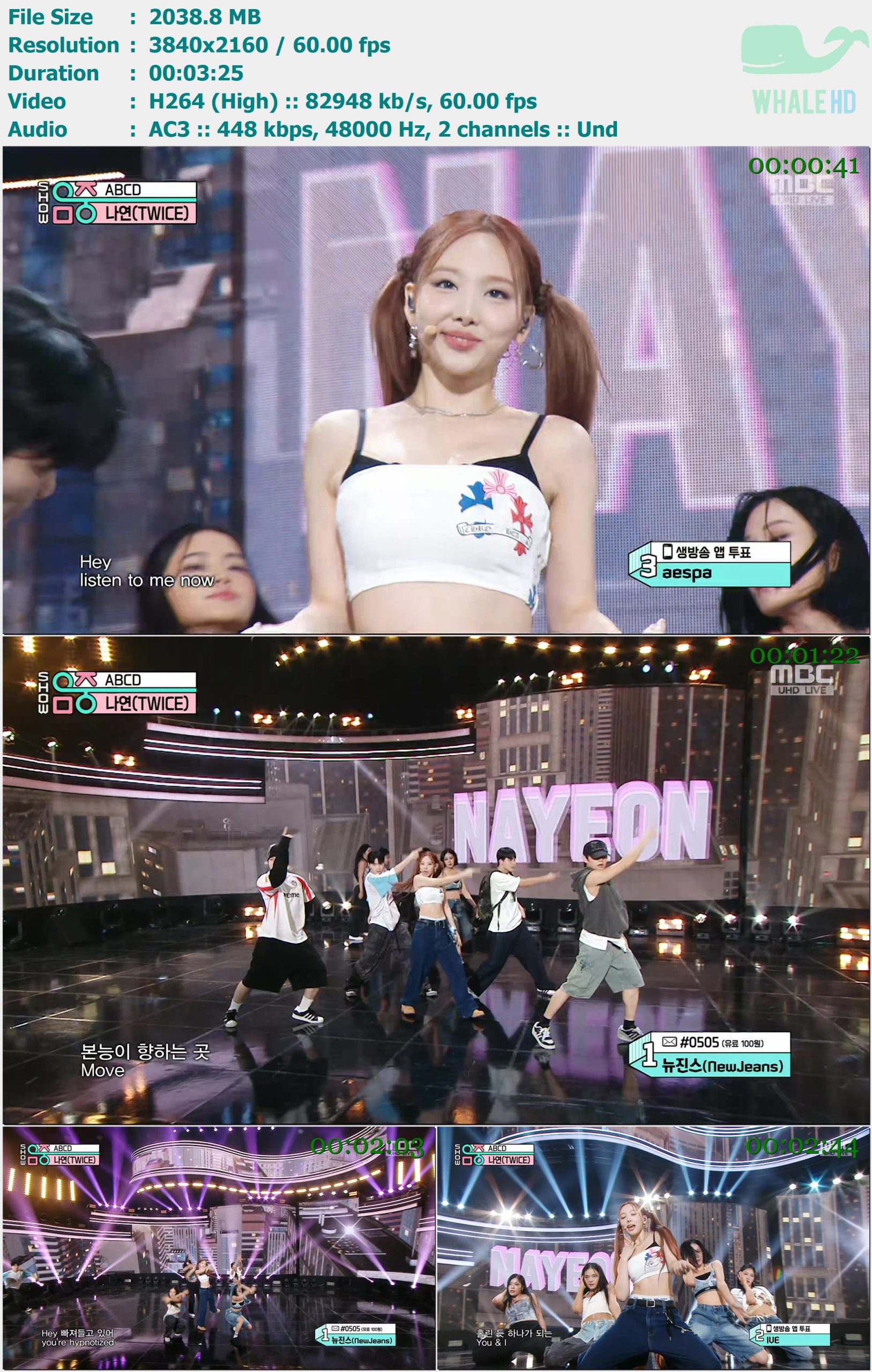 Nayeon - ABCD (Show Music Core 音乐中心 2024-06-22) HDTV 2160p H264 - 1.99GB