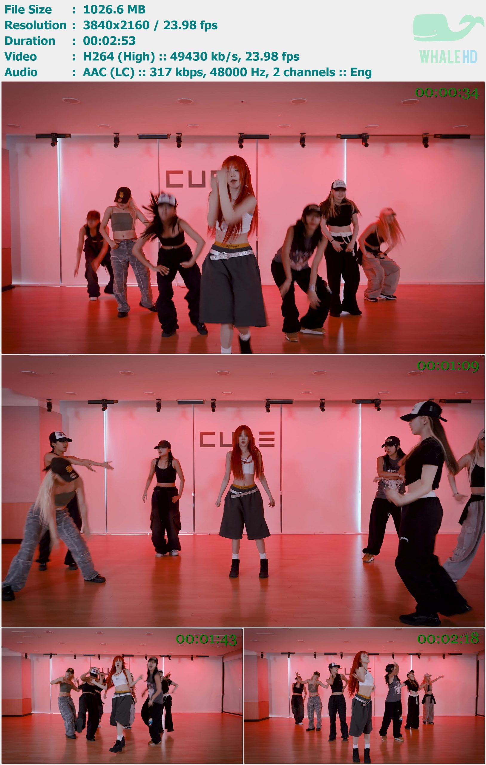 宋雨琦 - FREAK (Choreography Practice Video 舞蹈版) 2024 MasterRip 2160p H264 - 1.00GB