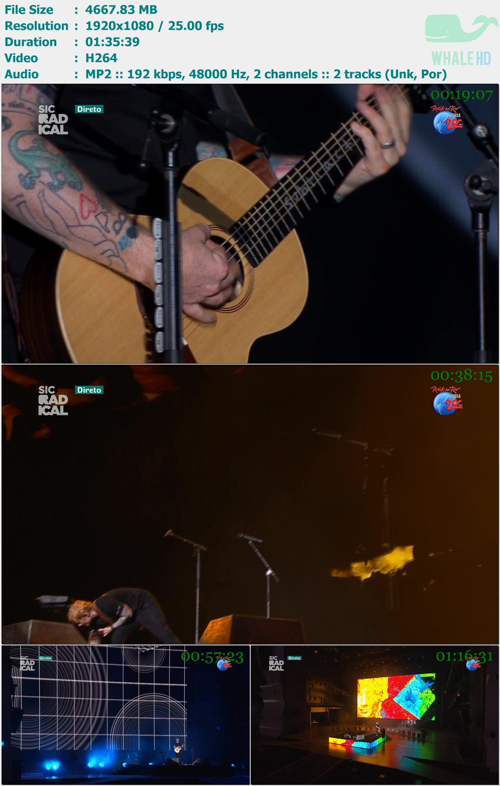 Ed Sheeran - Rock In Rio Lisboa 2024 HDTV 1080i H264 - 4.56GB