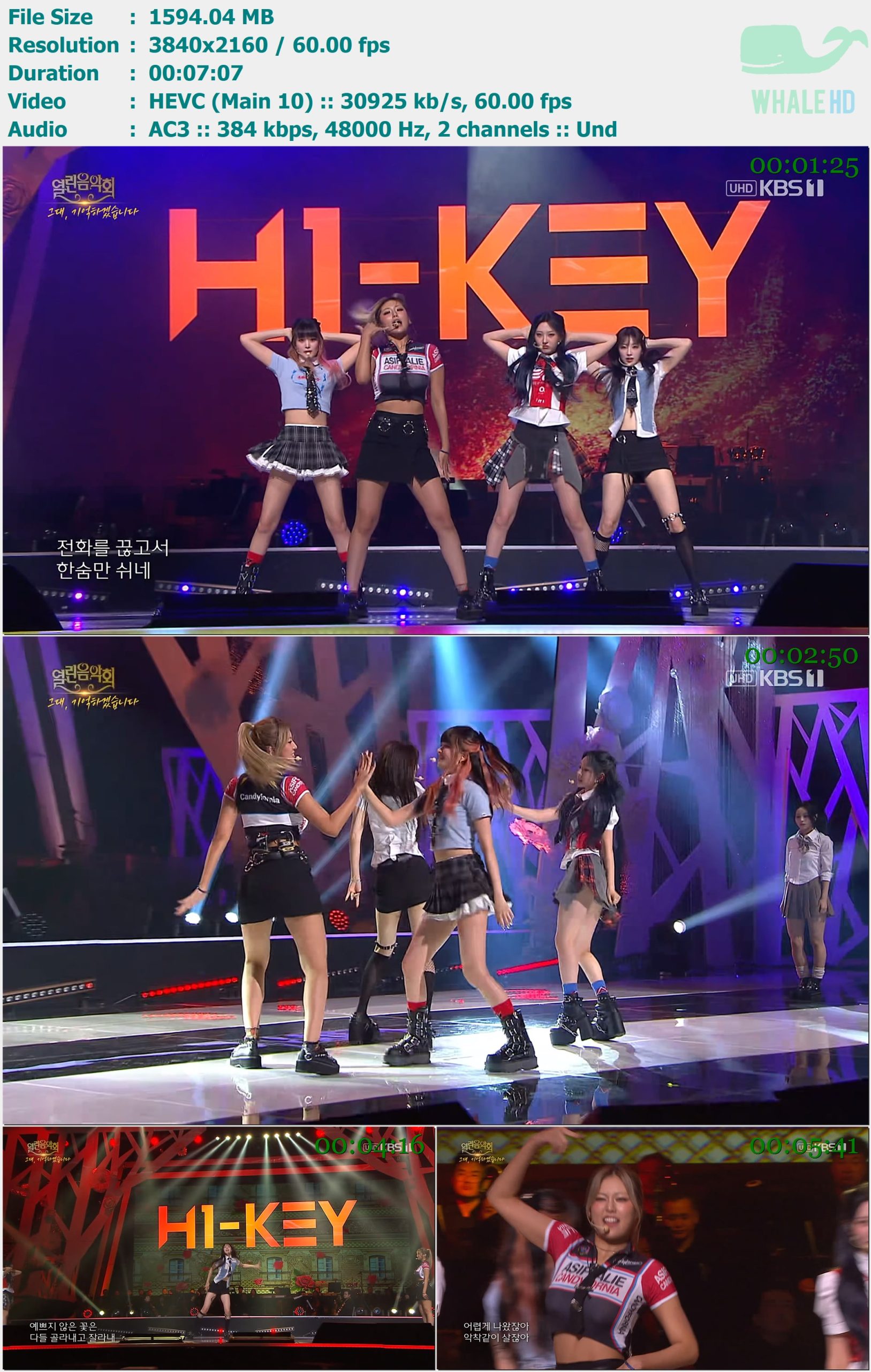 H1-KEY - Let It Burn + Rose Blossom (Open Concert E1494 2024.06.23) HDTV 2160p H265 - 1.56GB