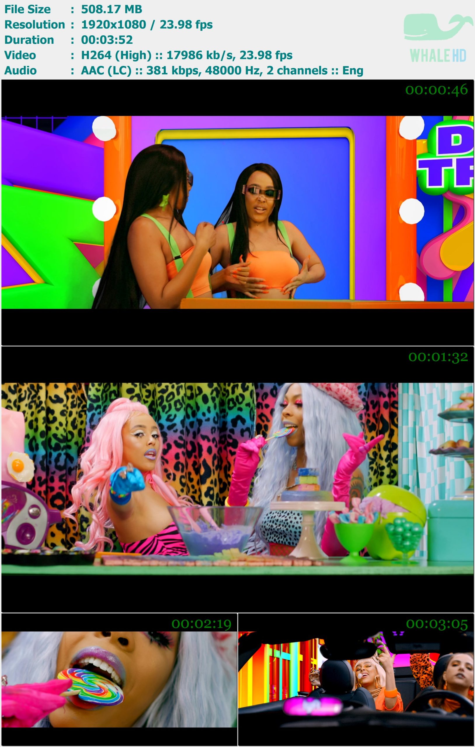 Doja Cat feat. Rico Nasty - Tia Tamera 2019 MasterRip 1080p H264 - 508.17MB