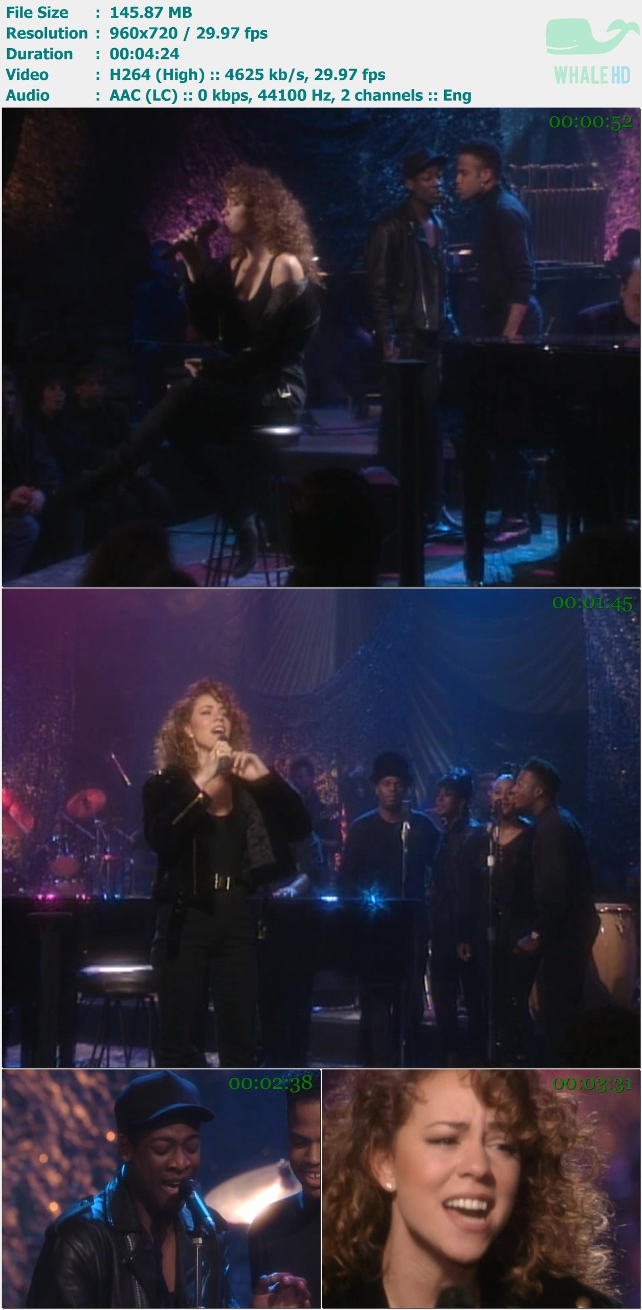 Mariah Carey - I'll Be There 1996 XBOX 720p H264 - 145.87MB