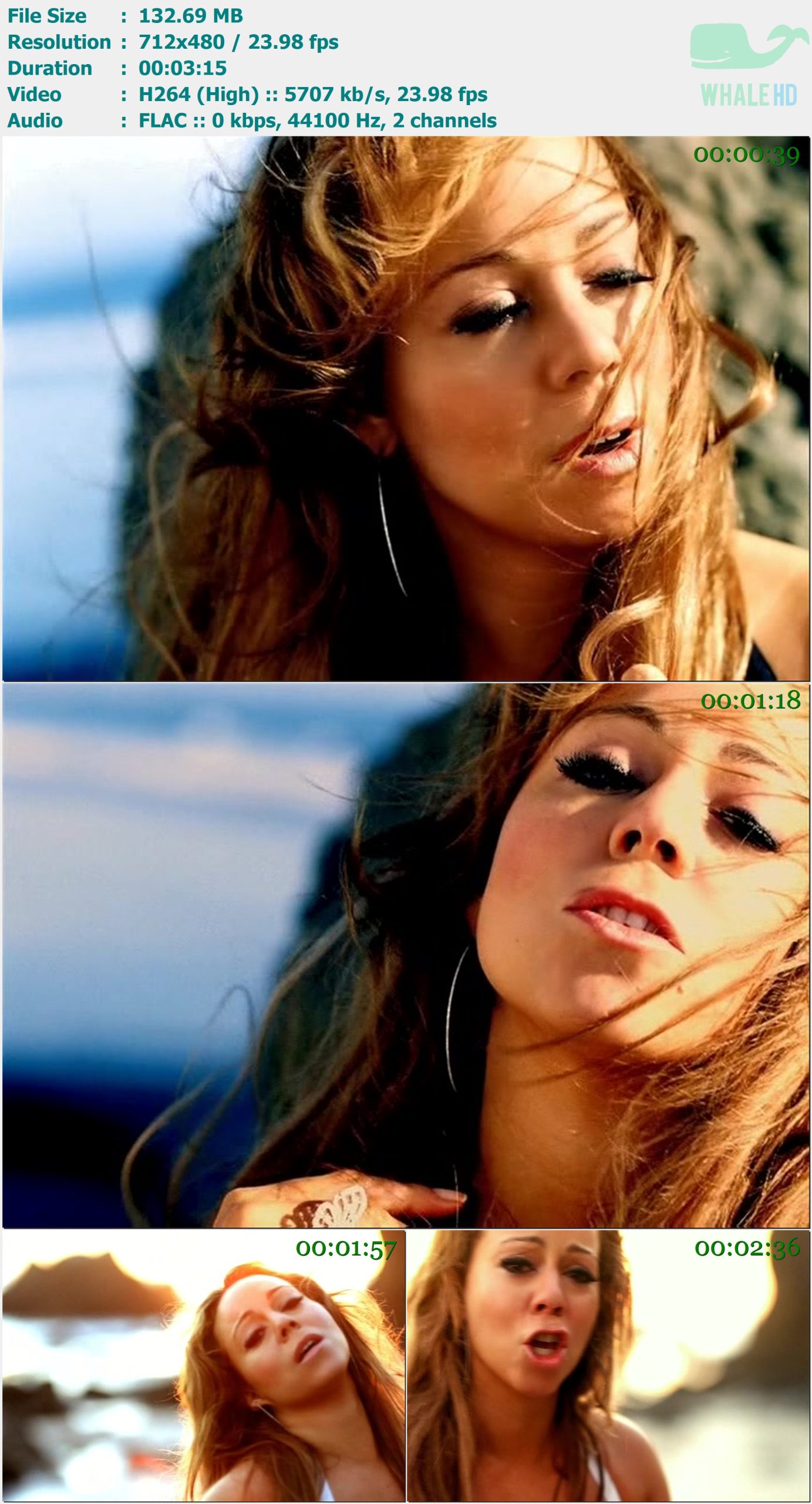 Mariah Carey - H.A.T.E.U. 2009 DVDRip 480p X264 - 132.69MB