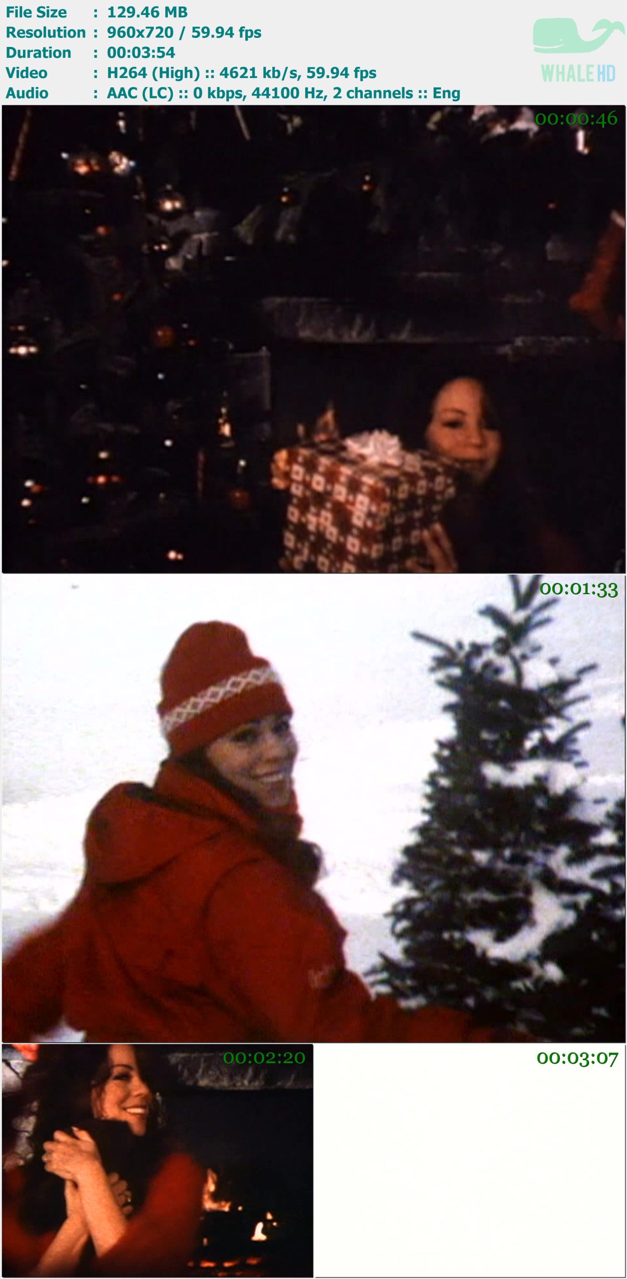 Mariah Carey - All I Want For Christmas Is You 1994 XBOX 720p H264 - 129.46MB