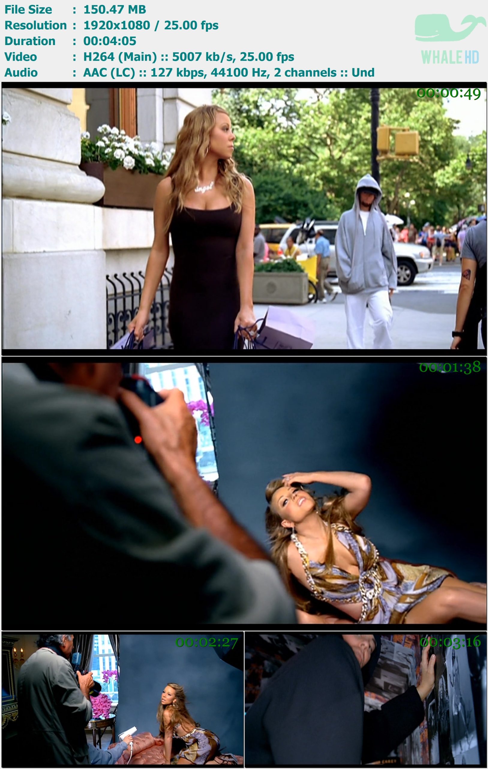 Mariah Carey - Obsessed 2009 𝐕𝐄𝐕𝐎 1080p H264 - 150.47MB