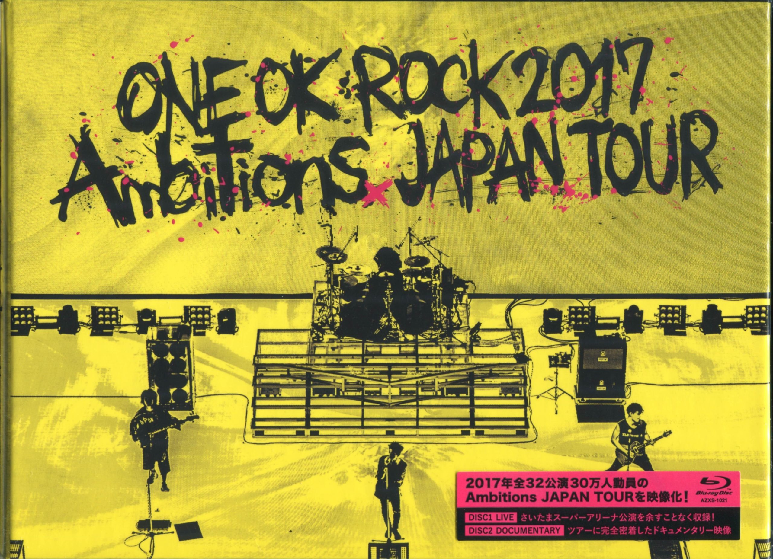 ONE OK ROCK 2017 “Ambitions” JAPAN TOUR 2018 BD蓝光原盘 1080i H264 - 43.09GB