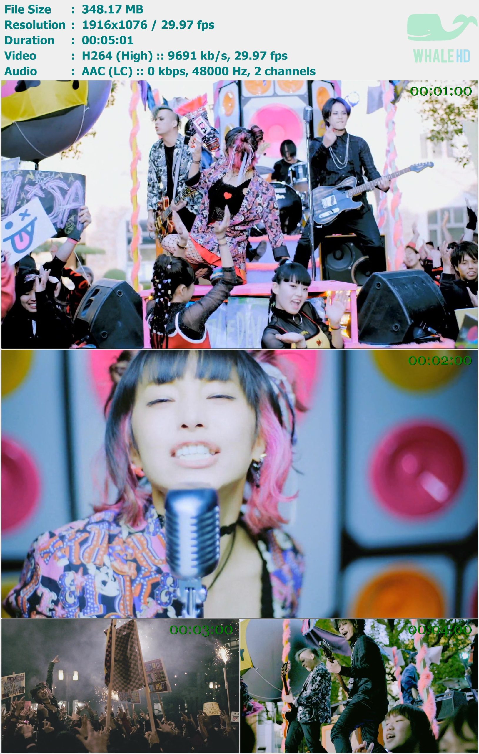 织部里沙 (LiSA) - Little Devil Parade 2017 AM 1076p H264 - 348.17MB