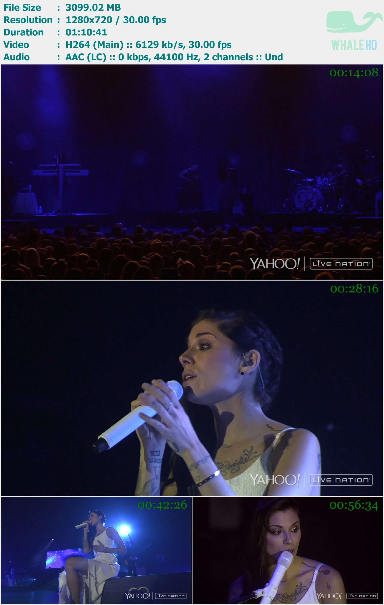 Christina Perri - Sands Bethlehem Event Center 2015 WEB-DL 720p H264 - 3.03GB