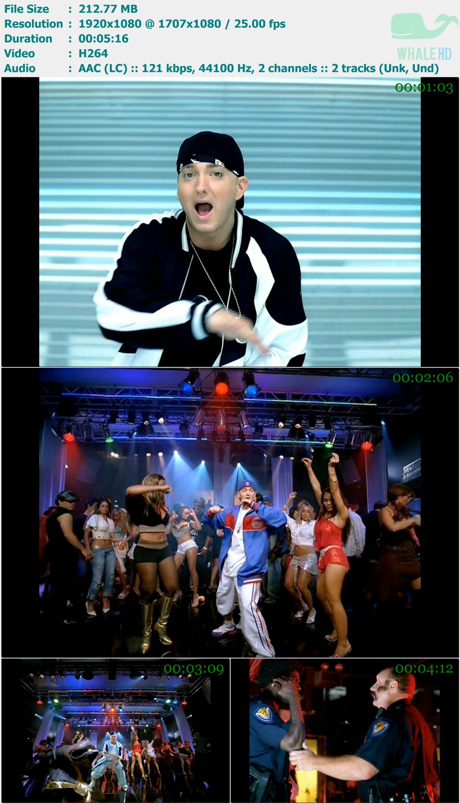 Eminem - Ass Like That 2005 𝐕𝐄𝐕𝐎 1080p H264 - 212.77MB