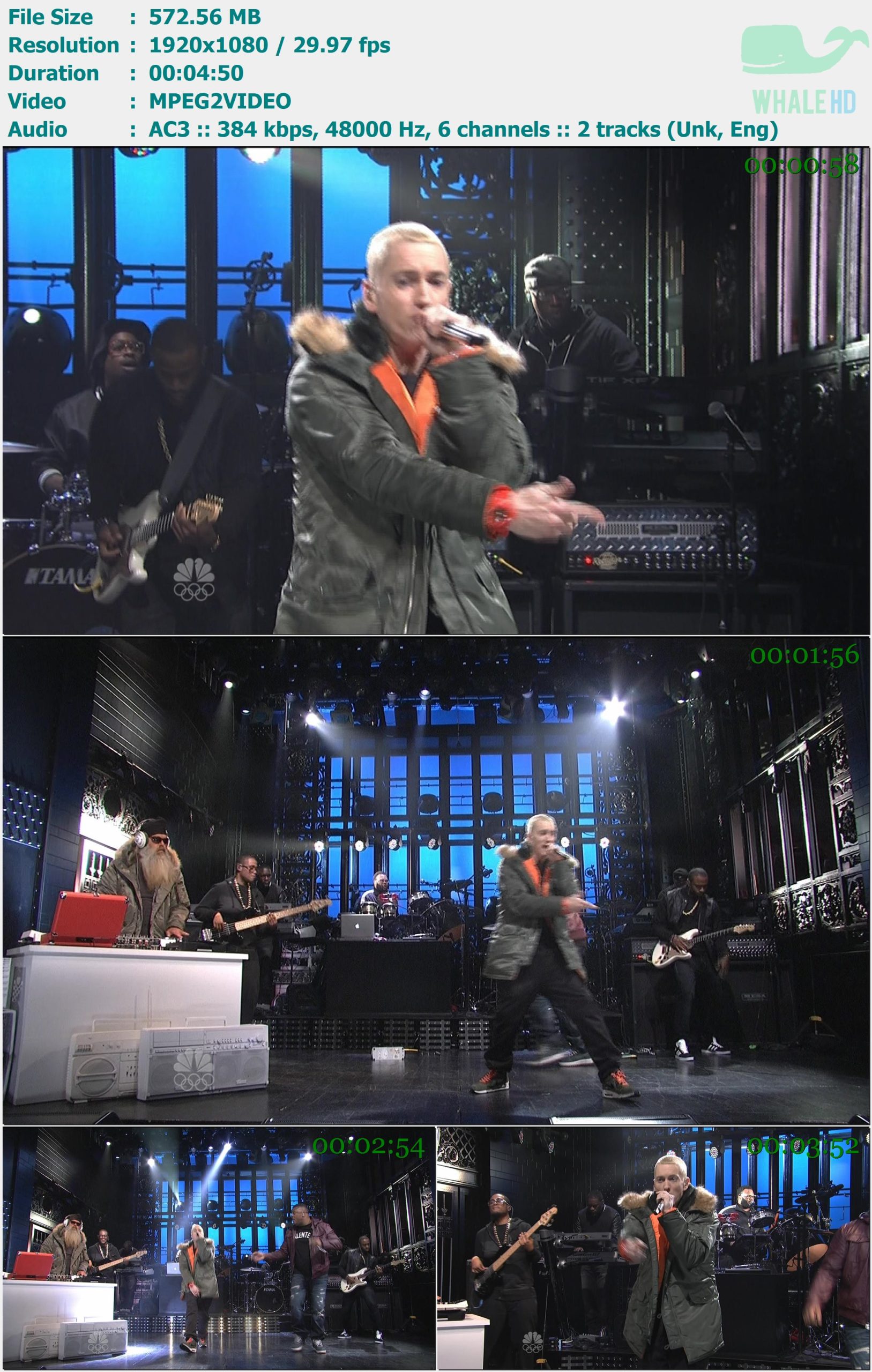 Eminem - Berzerk (Live on '𝐒𝐚𝐭𝐮𝐫𝐝𝐚𝐲 𝐍𝐢𝐠𝐡𝐭 𝐋𝐢𝐯𝐞' S39E05 2013) HDTV 1080i MPEG2 - 572.56MB