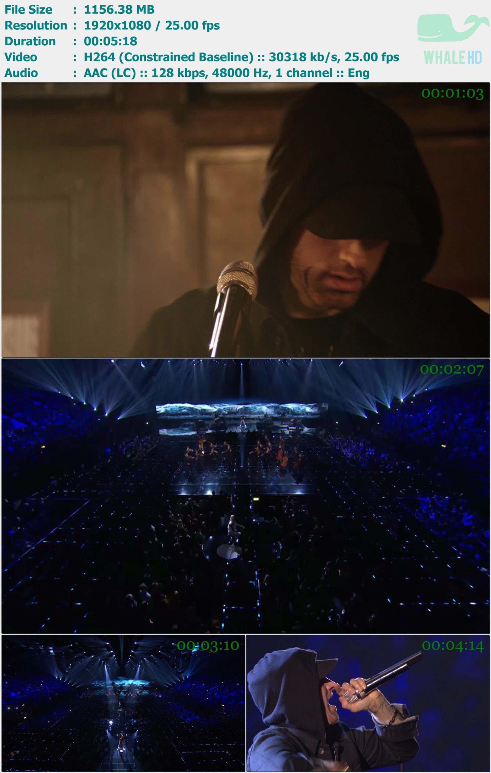 Eminem feat. Skylar Grey - Walk On Water (𝐌𝐓𝐕 𝐄𝐮𝐫𝐨𝐩𝐞 𝐌𝐮𝐬𝐢𝐜 𝐀𝐰𝐚𝐫𝐝𝐬 EMAs 2017) MasterRip 1080p H264 - 1.13GB