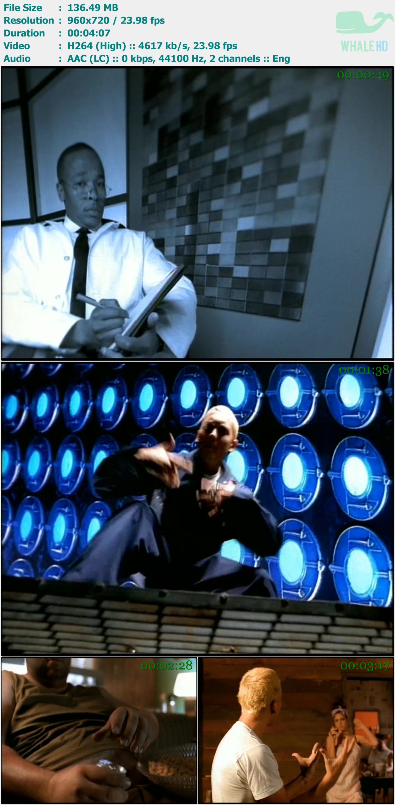 Eminem - My Name Is (Dirty Version) 1999 XBOX 720p H264 - 136.49MB