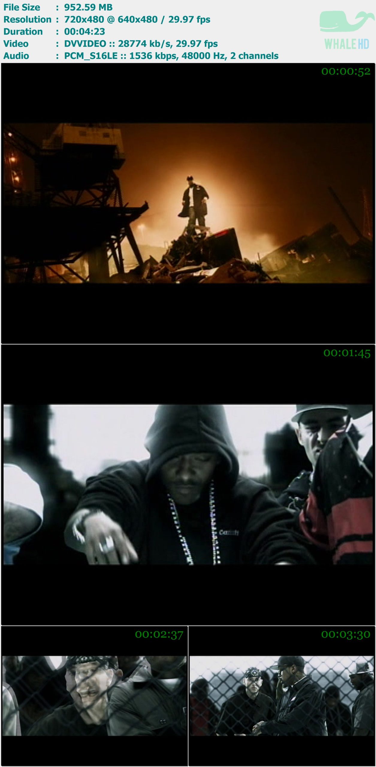 Eminem, 50 Cent, Lloyd Banks & Ca$his - You Don't Know 2009 Master 480i DV - 952.59MB