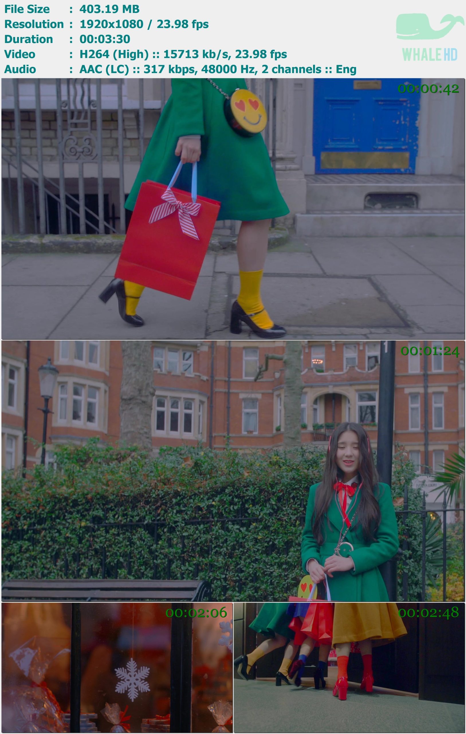 本月少女 (LOONA), 夏瑟 - The Carol 2016 MasterRip 1080p H264 - 403.19MB