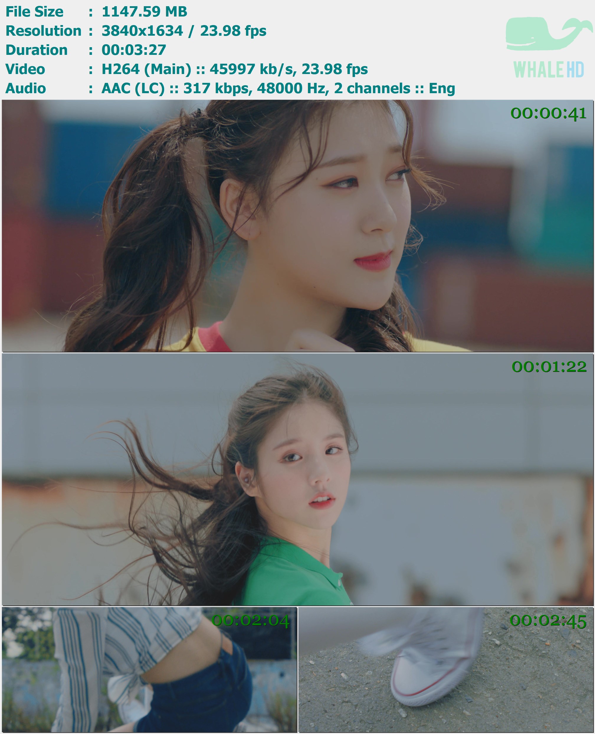 本月少女 (LOONA) - Hi High (Director's Cut) 2018 MasterRip 1634p H264 - 1.12GB