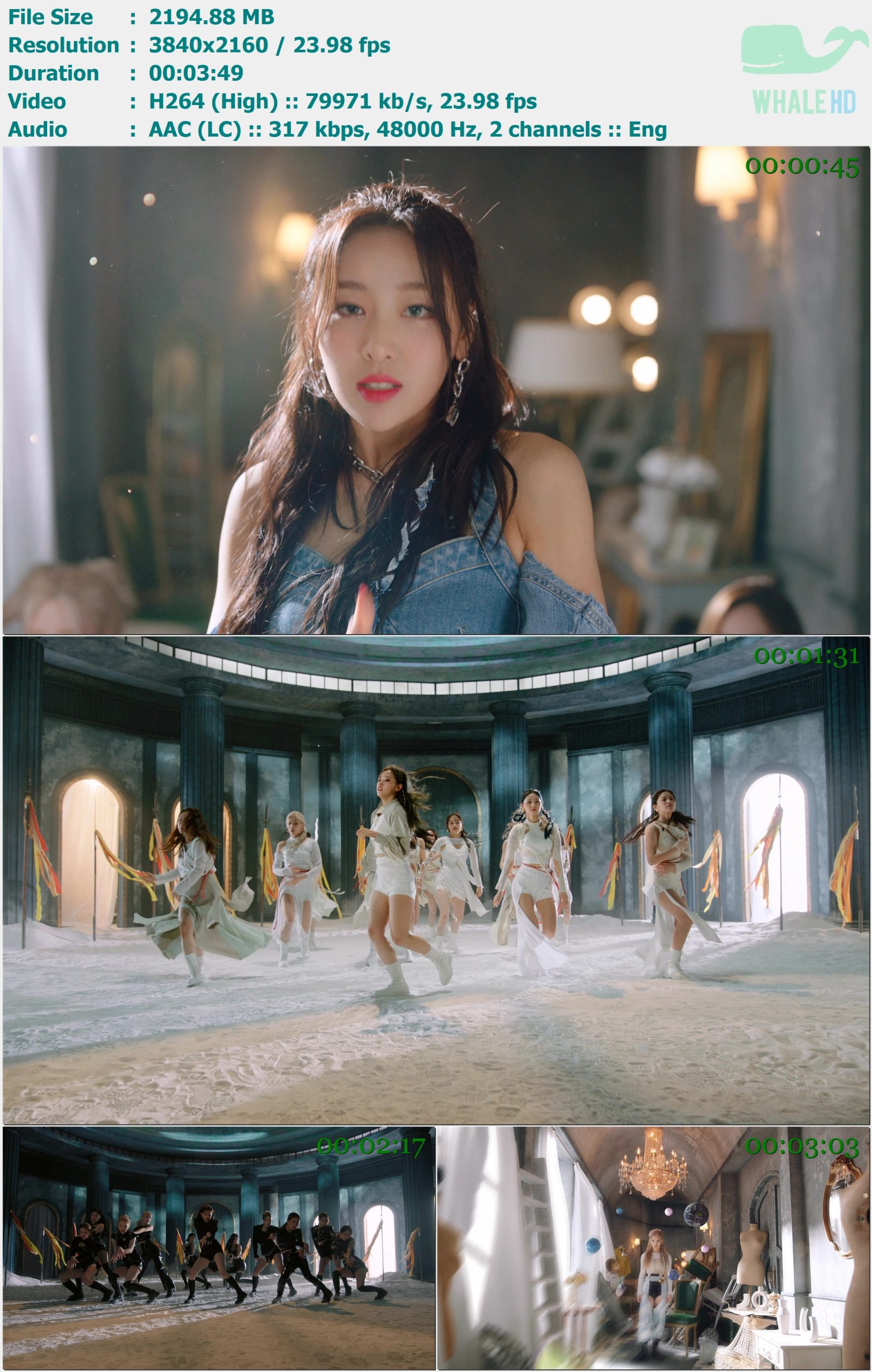 本月少女 (LOONA) - PTT (Paint The Town) 2021 MasterRip 2160p H264 - 2.14GB