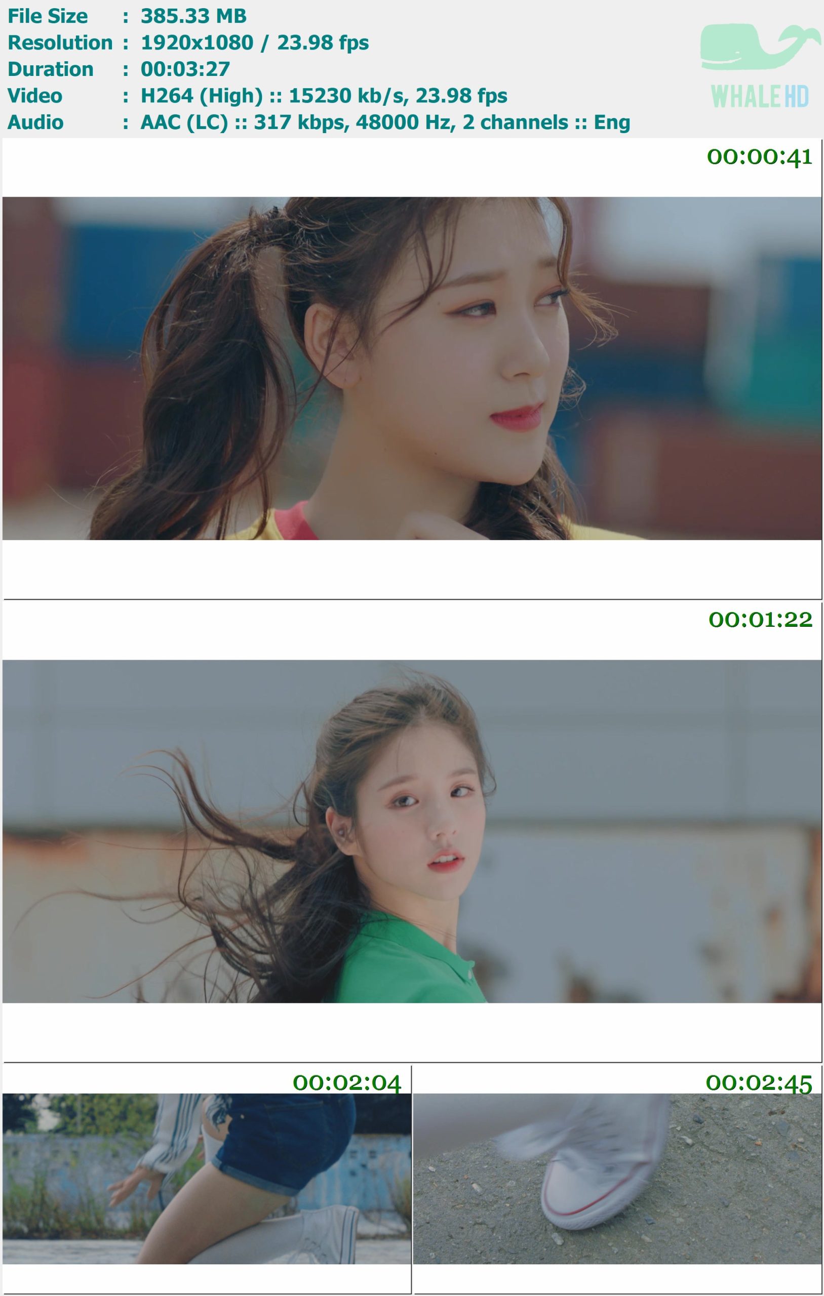 本月少女 (LOONA) - Hi High 2018 Bugs! 1080p H264 - 385.33MB