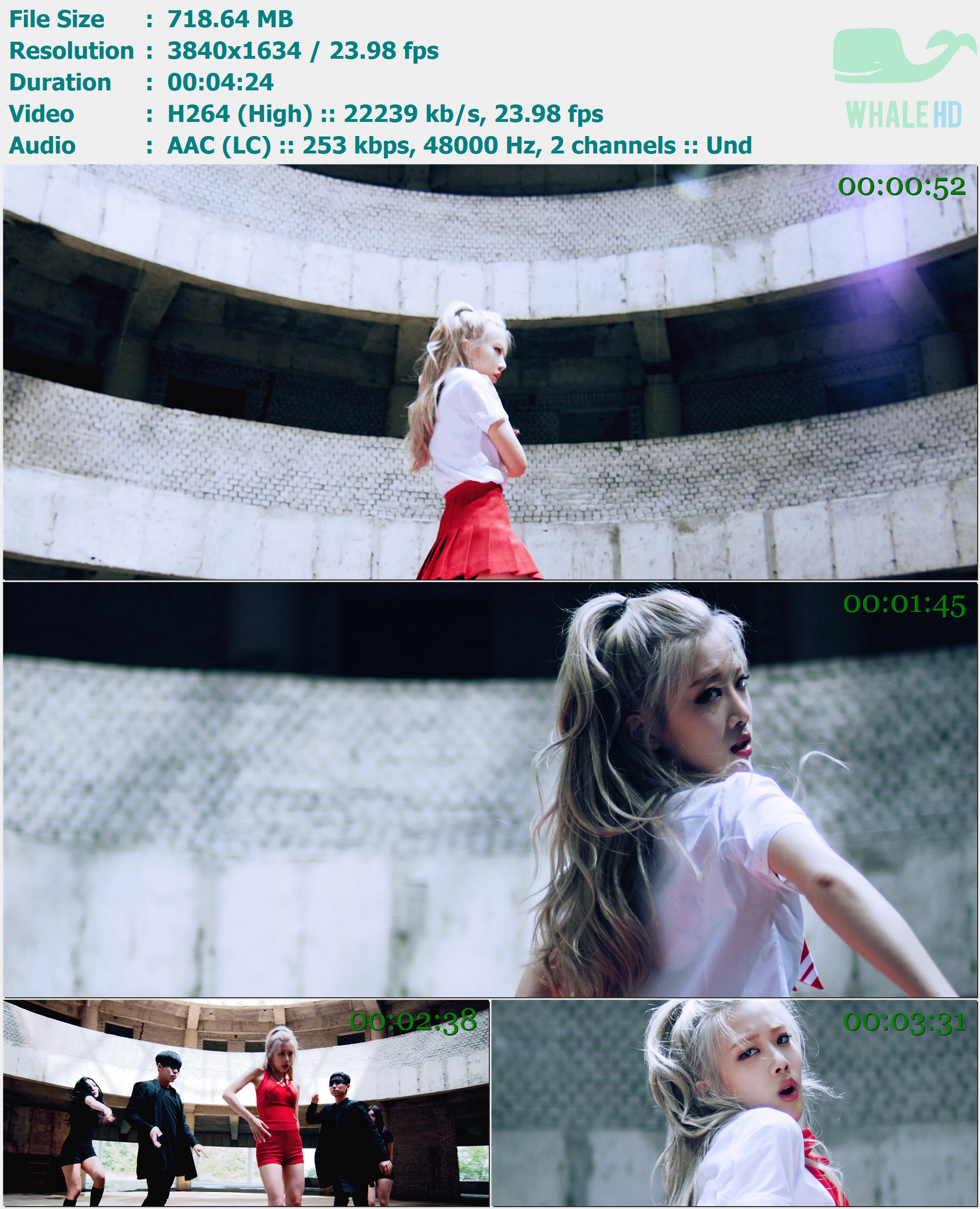 本月少女 (LOONA) - Eclipse 2017 WEB-DL 1634p H264 - 718.64MB